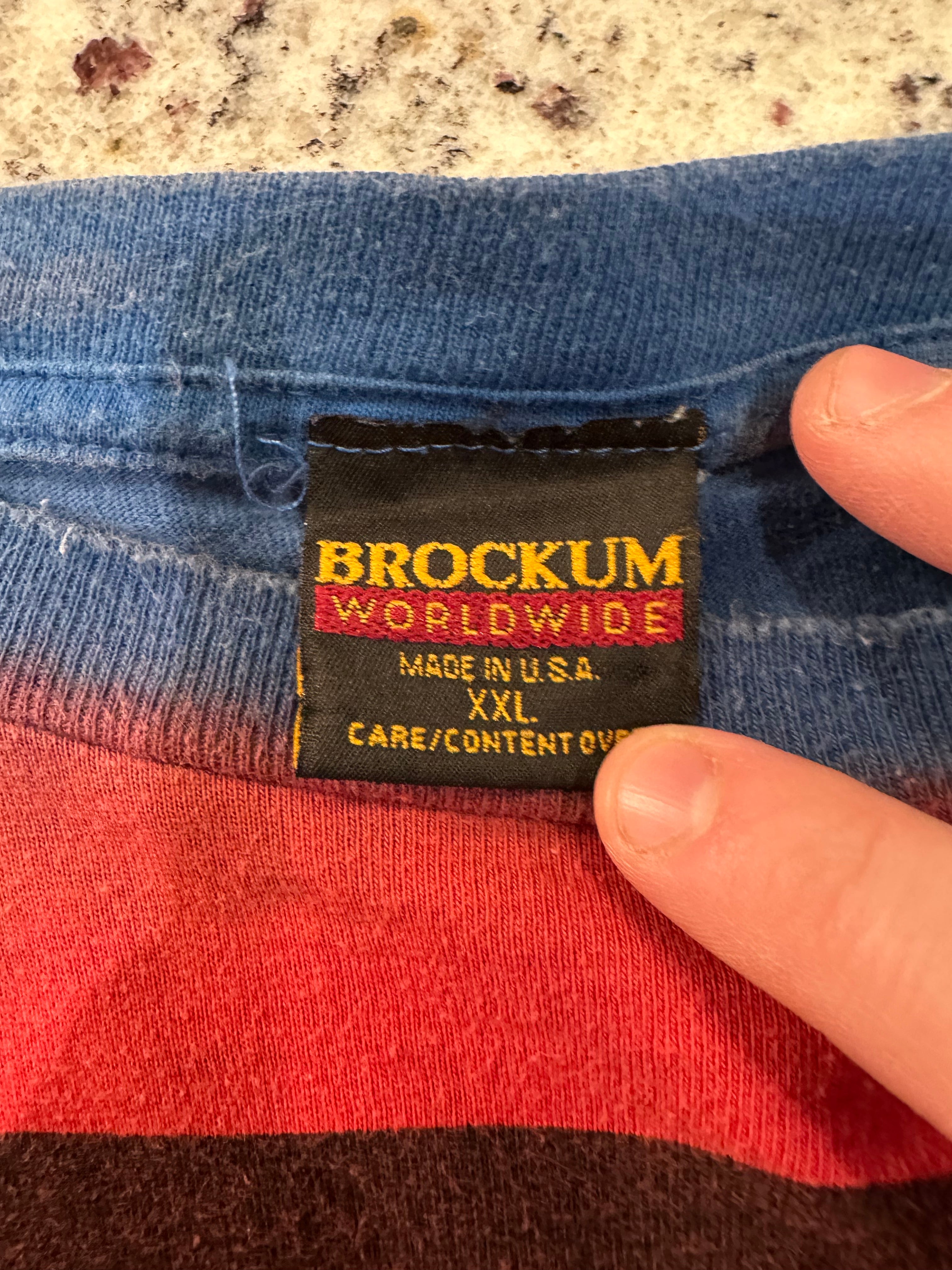 (Mens 2X) 1994 Rolling Stones Tie-Dye Voodoo Lounge