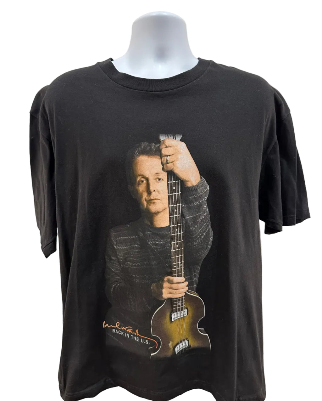 (Mens XL) 2000s Paul McCartney "Back in the US" Tour Short Sleeve