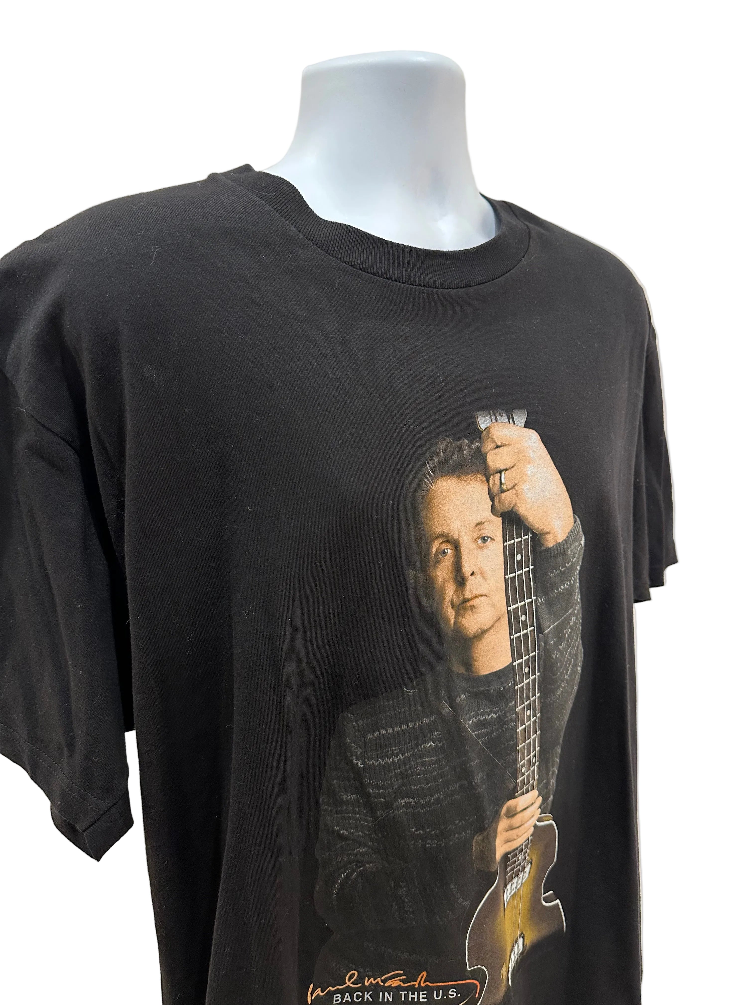 (Mens XL) 2000s Paul McCartney "Back in the US" Tour Short Sleeve