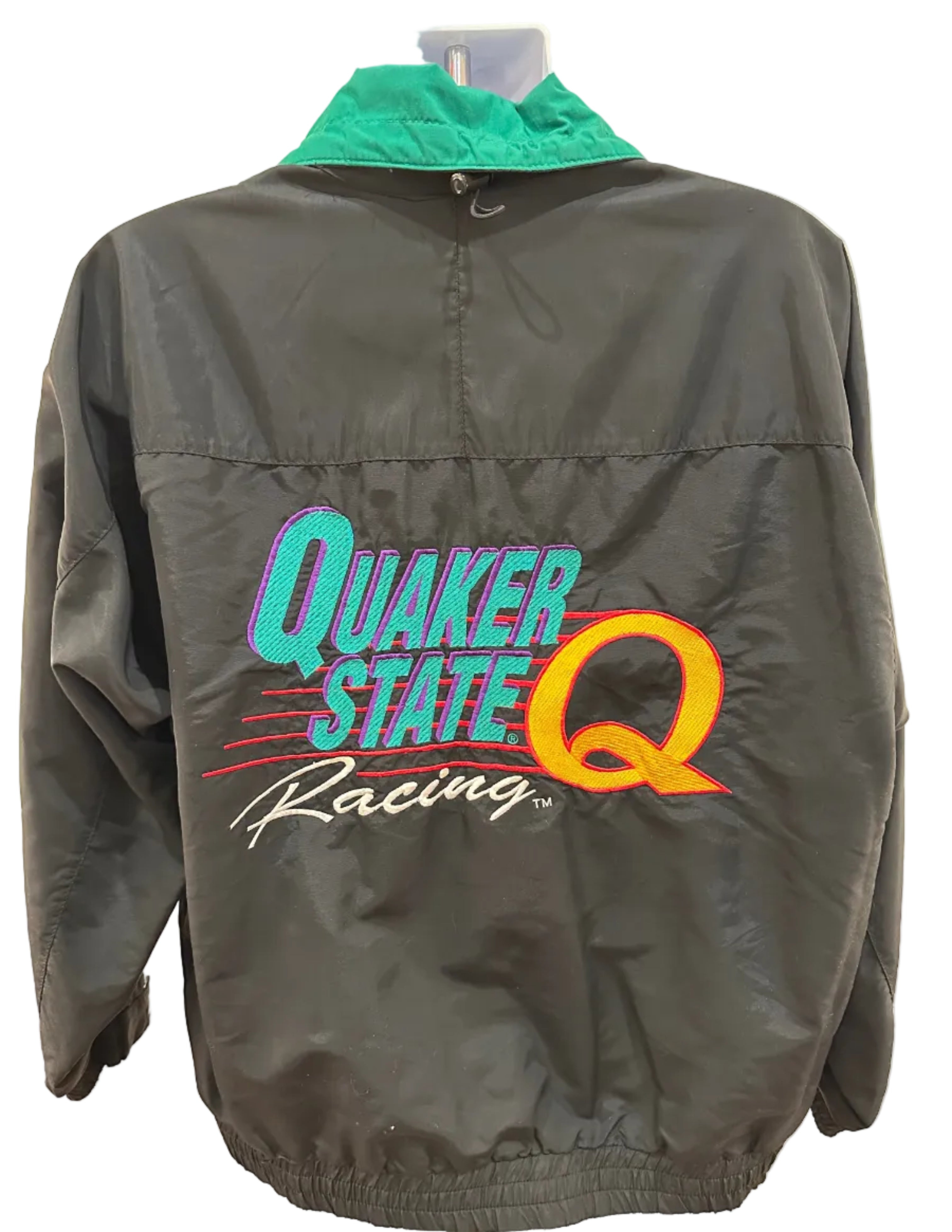 (Mens Large) 90s Quaker State Racing Jacket