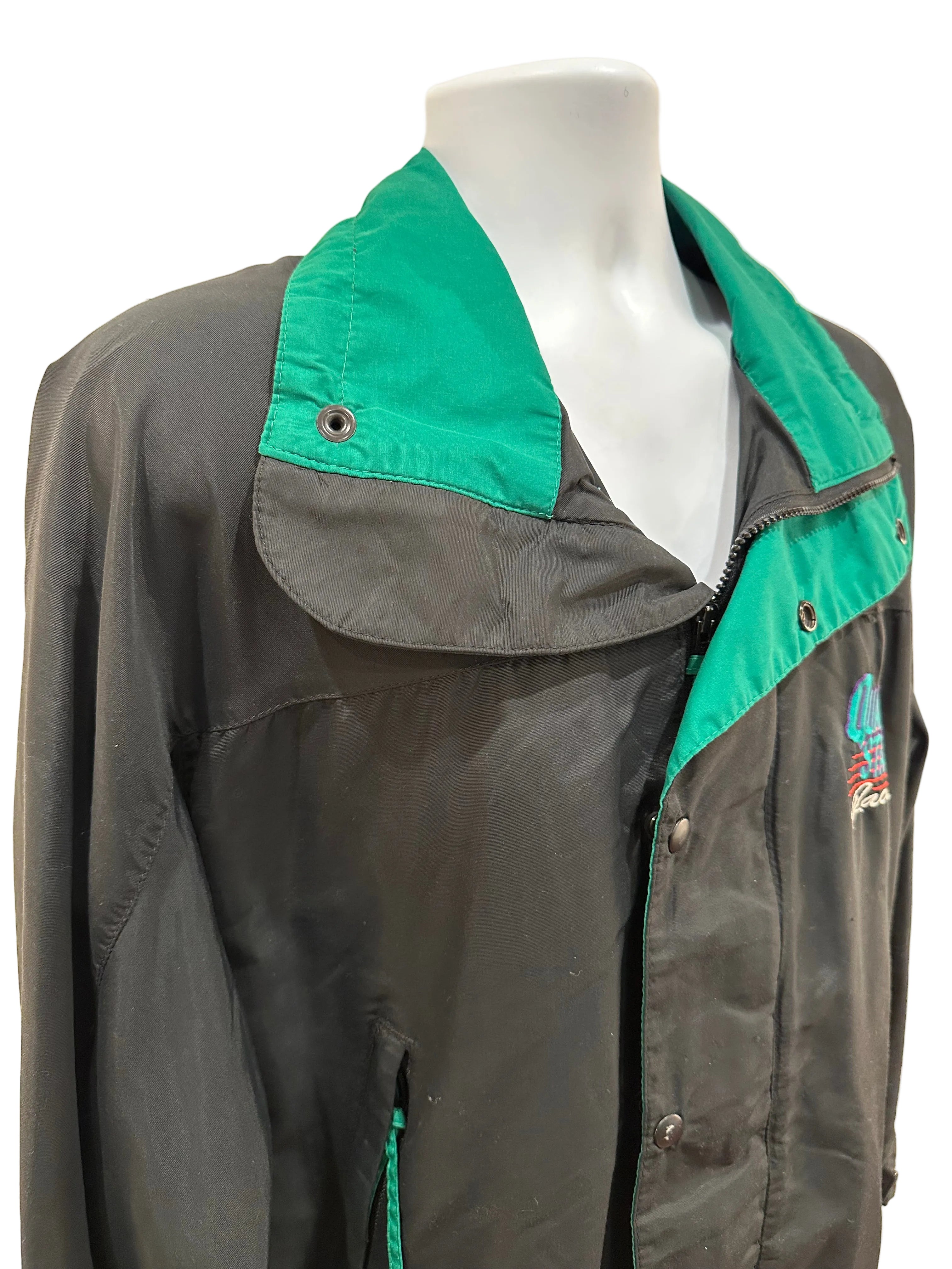 (Mens Large) 90s Quaker State Racing Jacket