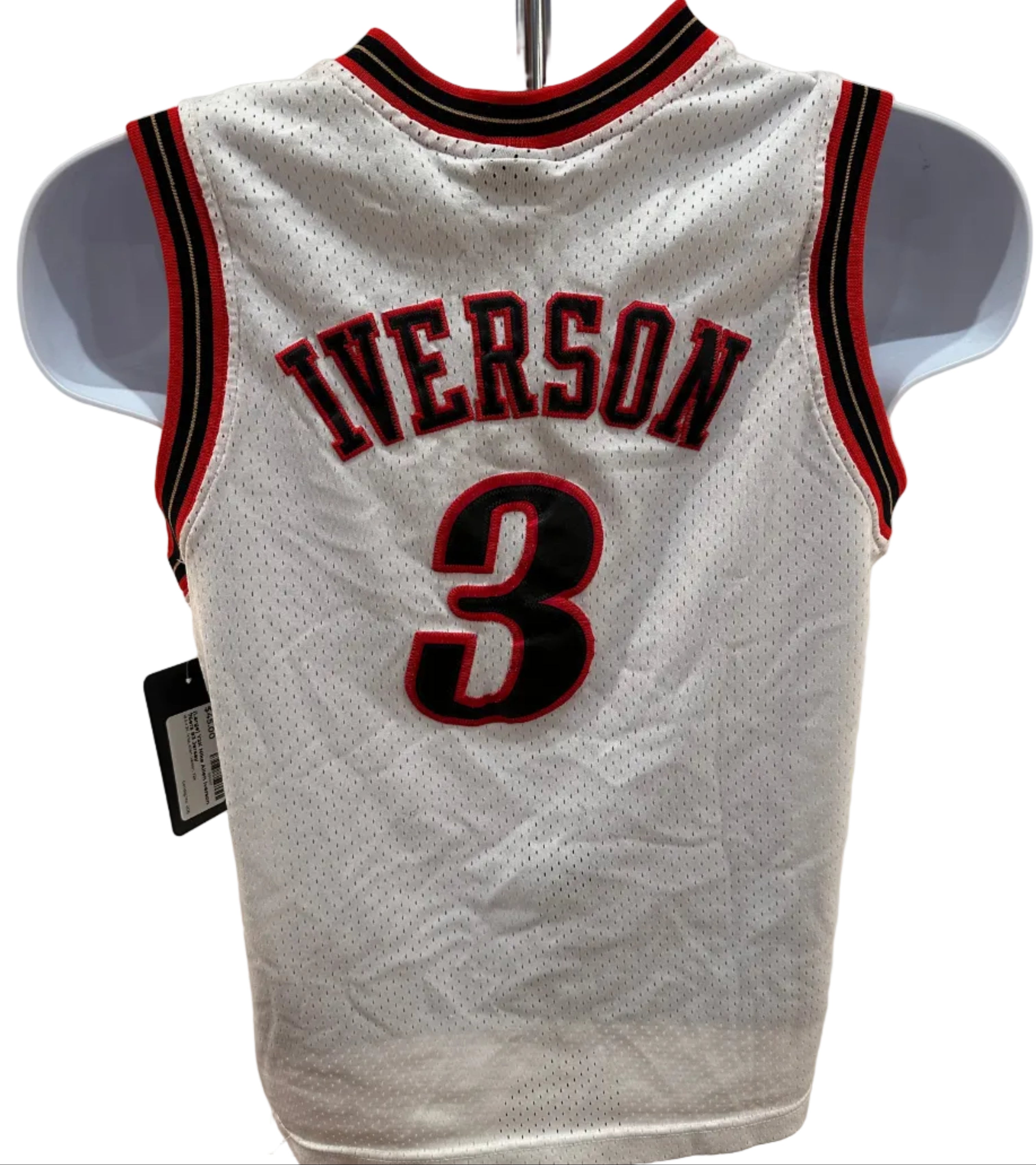 (Kids Large) Y2K Nike Allen Iverson 76ers #3 Jersey