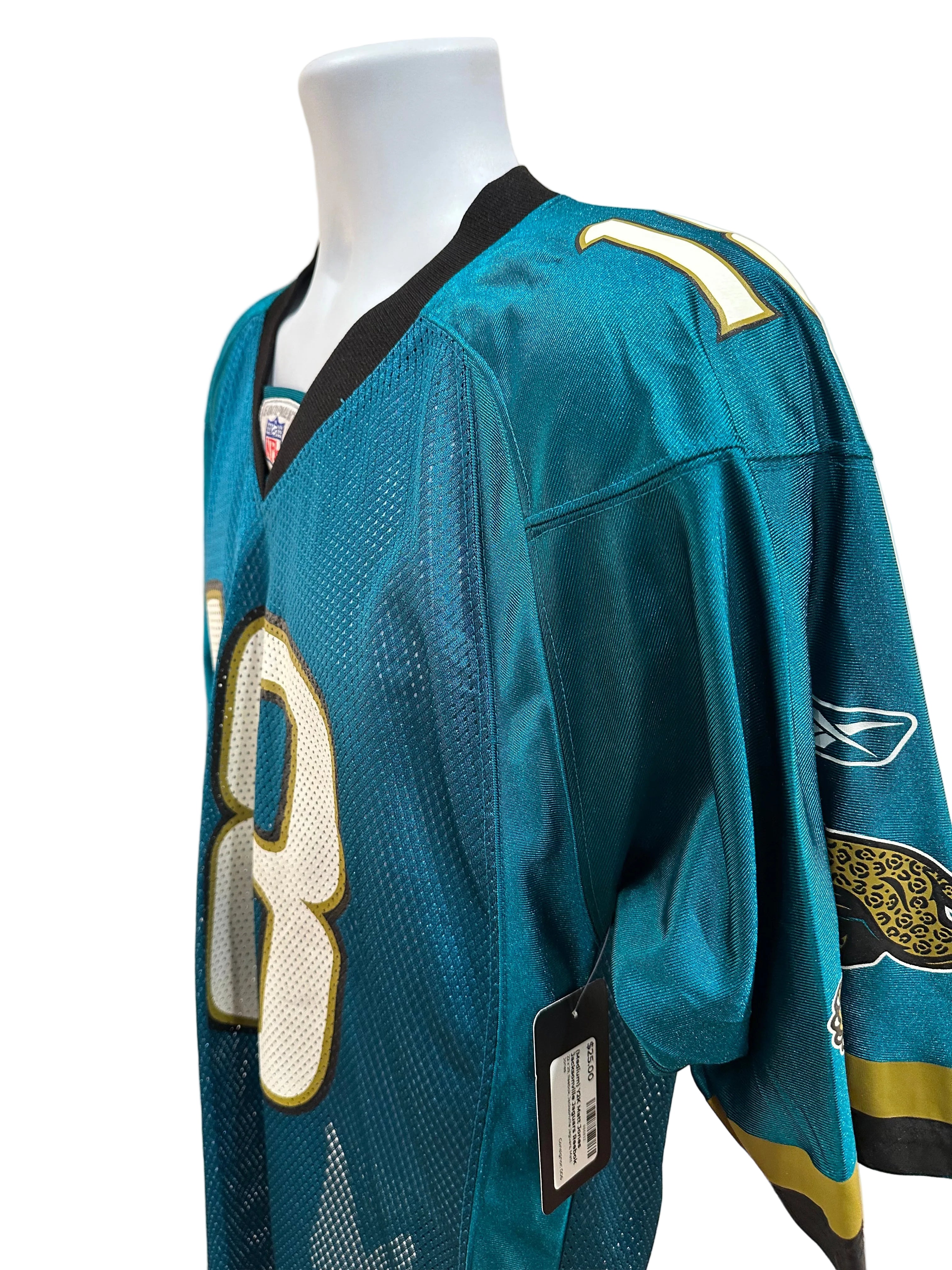 (Mens Medium) Y2K Matt Jones Jacksonville Jaguars Reebok Jersey