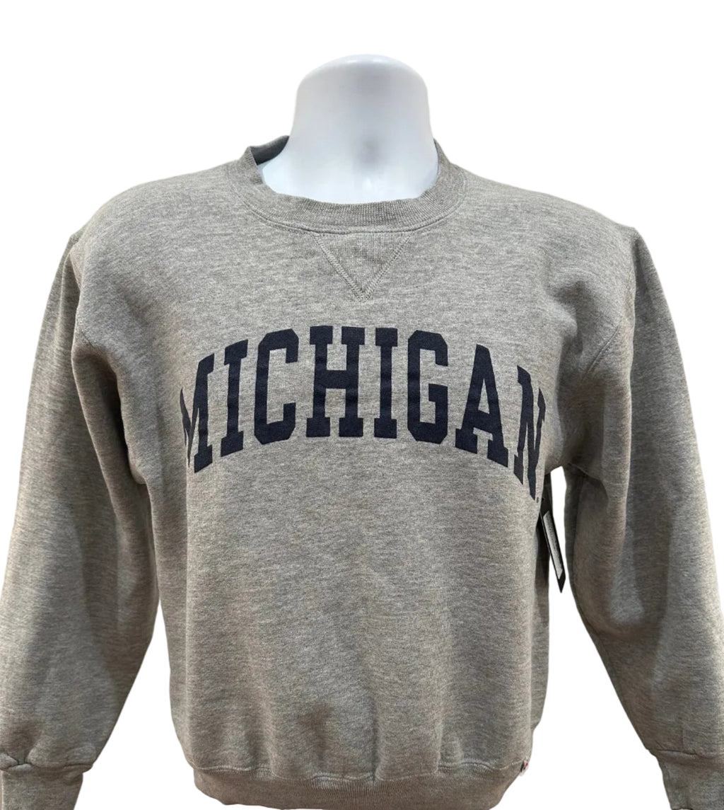 (Men's Small) 90s University of Michigan Russell Crewneck