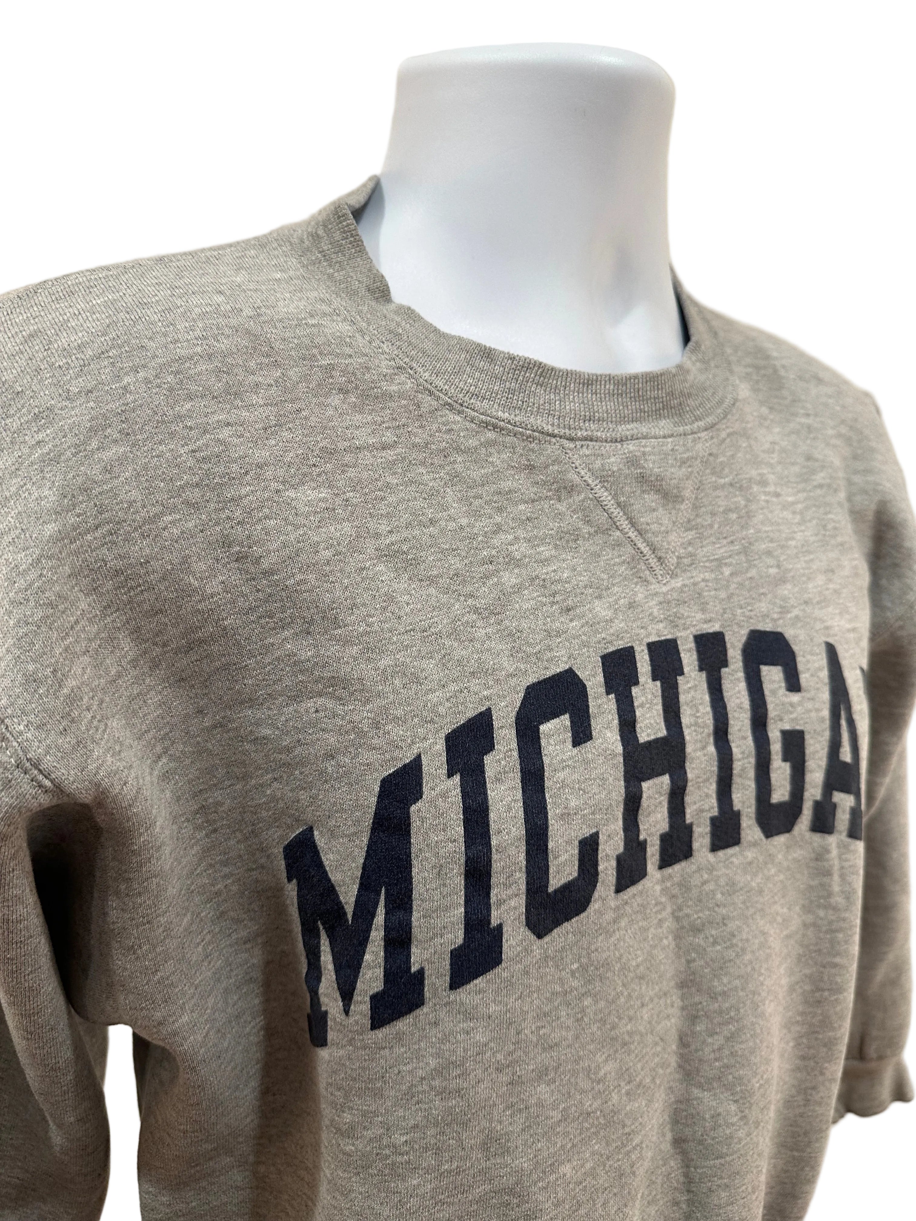(Men's Small) 90s University of Michigan Russell Crewneck