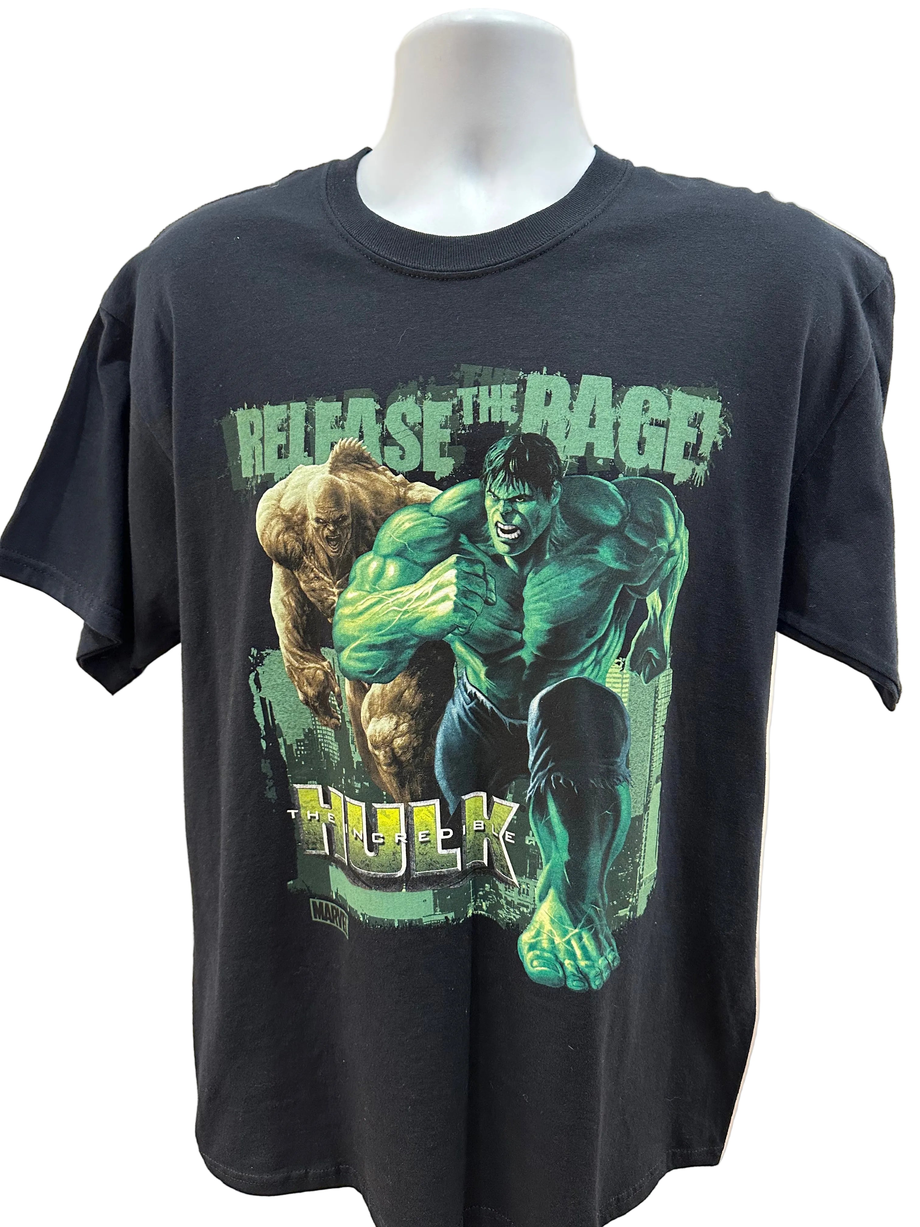 (Mens Large) 2008 The Incredible Hulk Promo Short Sleeve