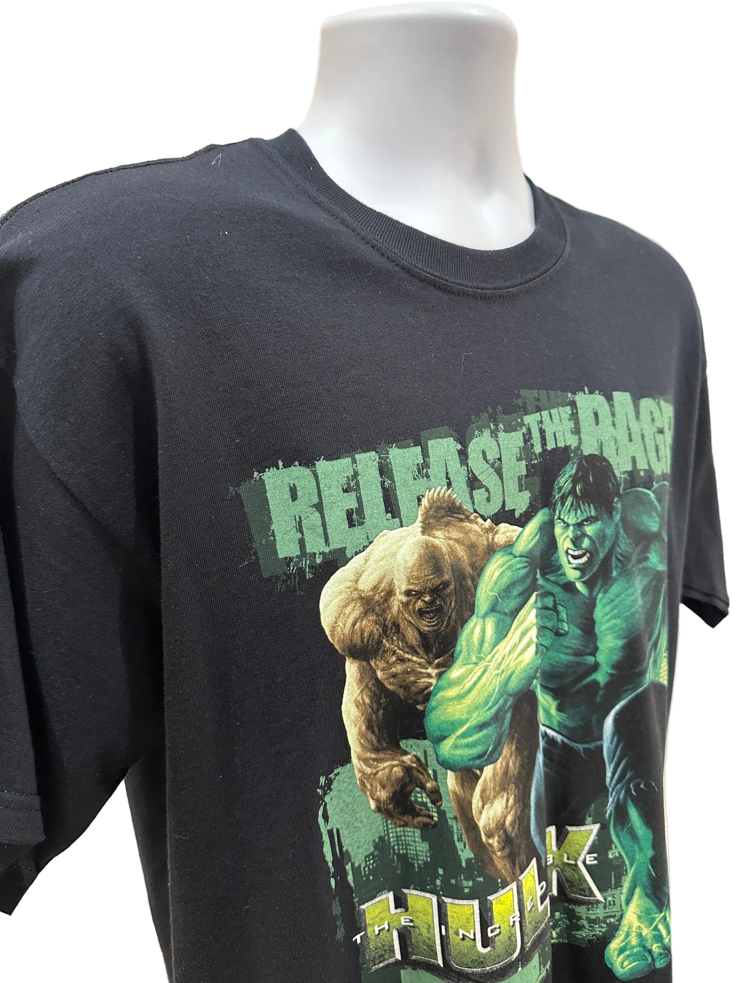 (Mens Large) 2008 The Incredible Hulk Promo Short Sleeve