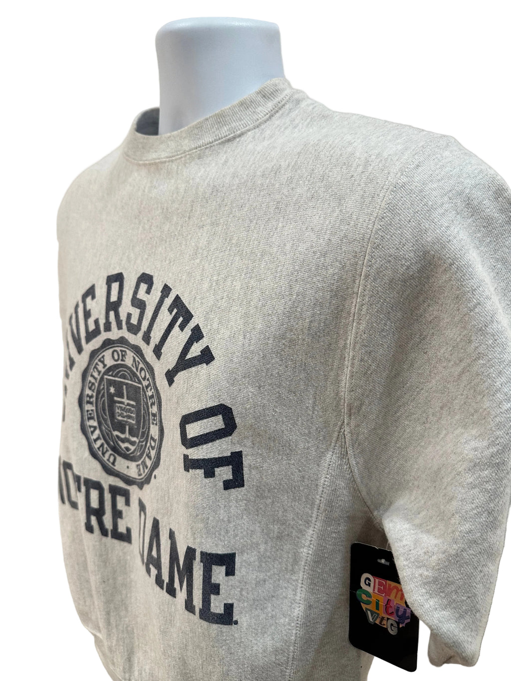 (Mens Small) 90s Notre Dame Champion Reverse Weave