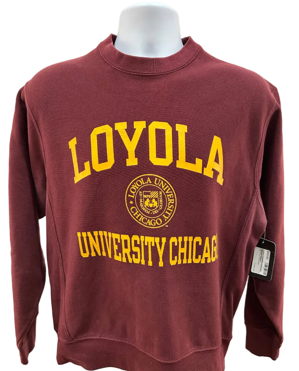 (Mens Small) 2000s Loyola University Champion Reverse Weave