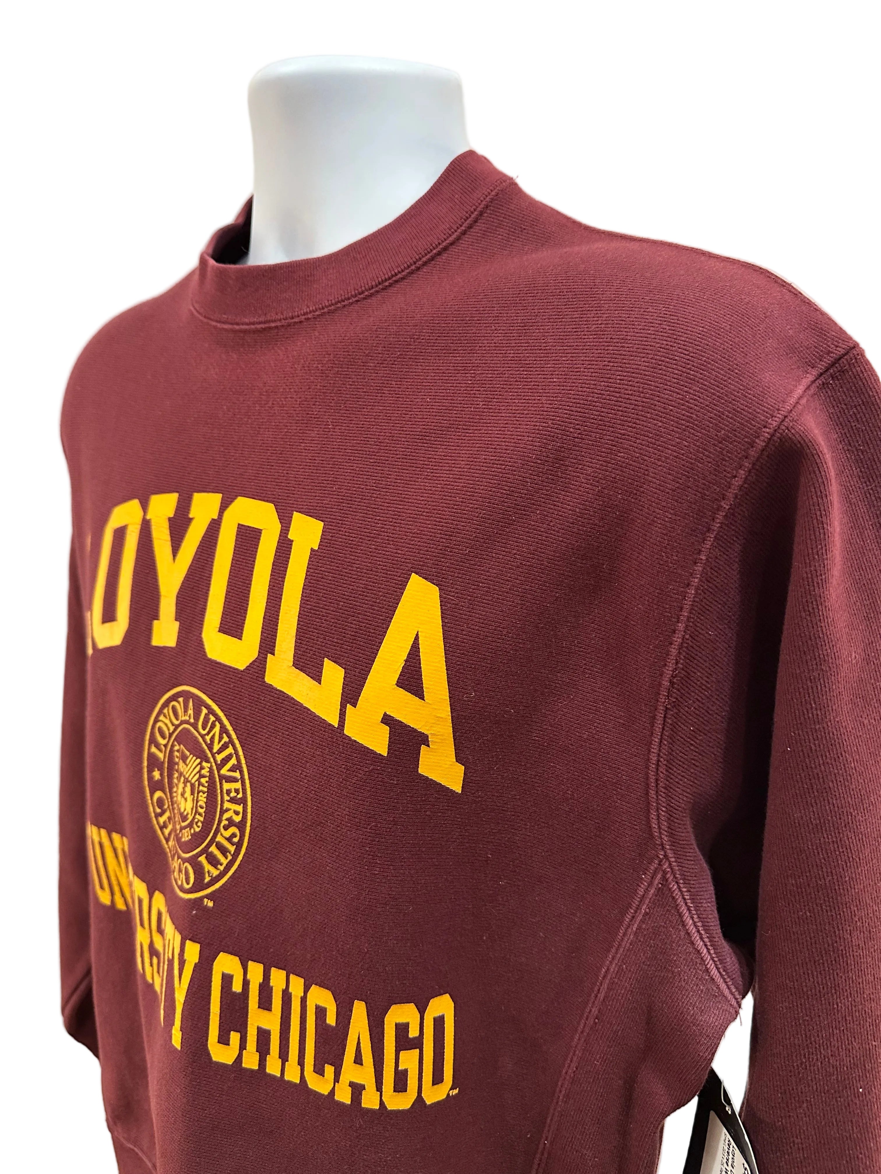 (Mens Small) 2000s Loyola University Champion Reverse Weave
