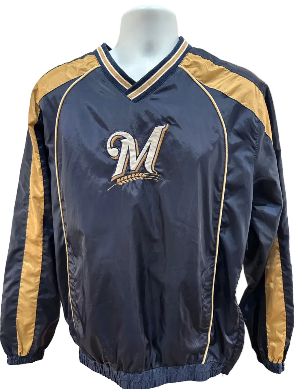 (Men's Medium) 2000s Milwaukee Brewers Pullover
