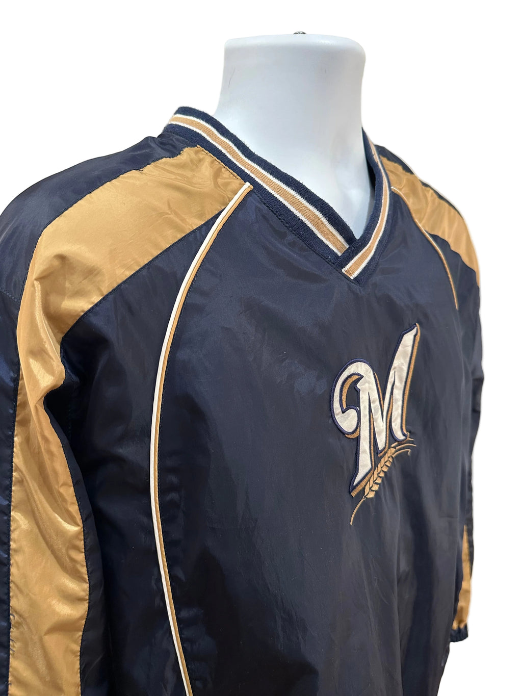 (Men's Medium) 2000s Milwaukee Brewers Pullover