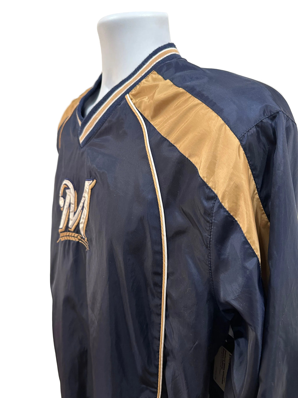 (Men's Medium) 2000s Milwaukee Brewers Pullover
