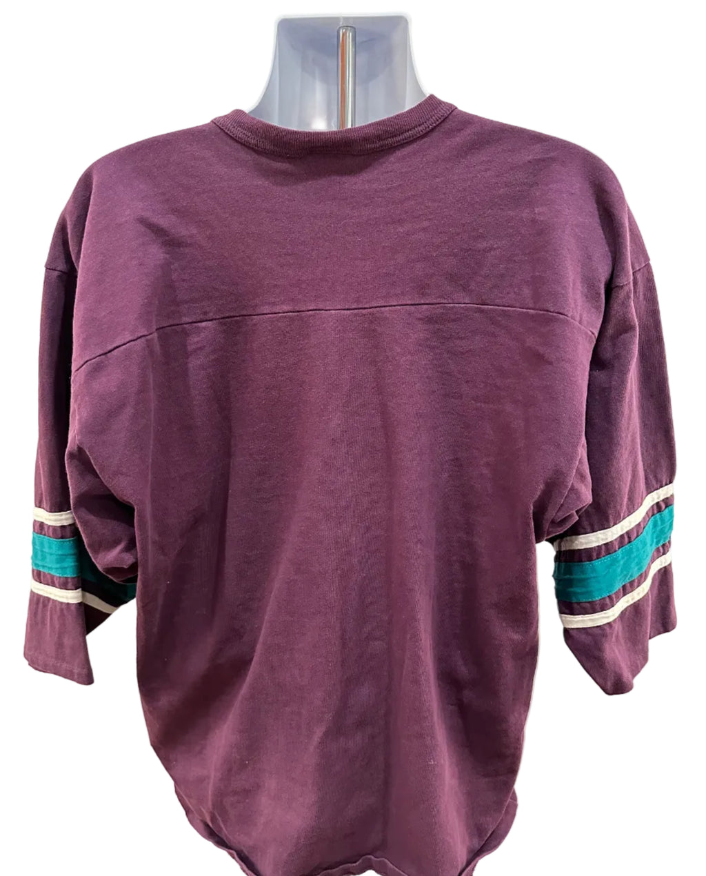 (Men's XL) 90s Mighty Ducks 3/4 Sleeve