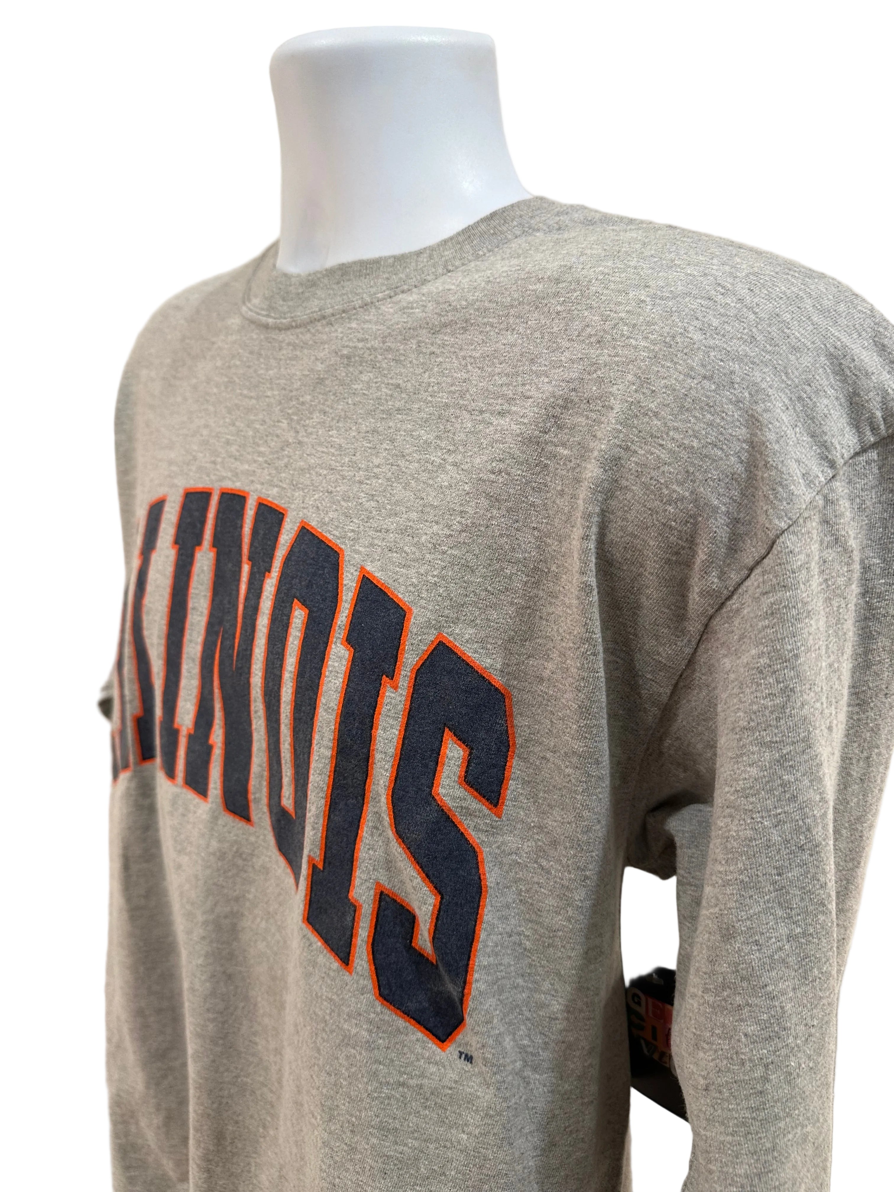 (Men's Large) 90s University of Illinois Long Sleeve