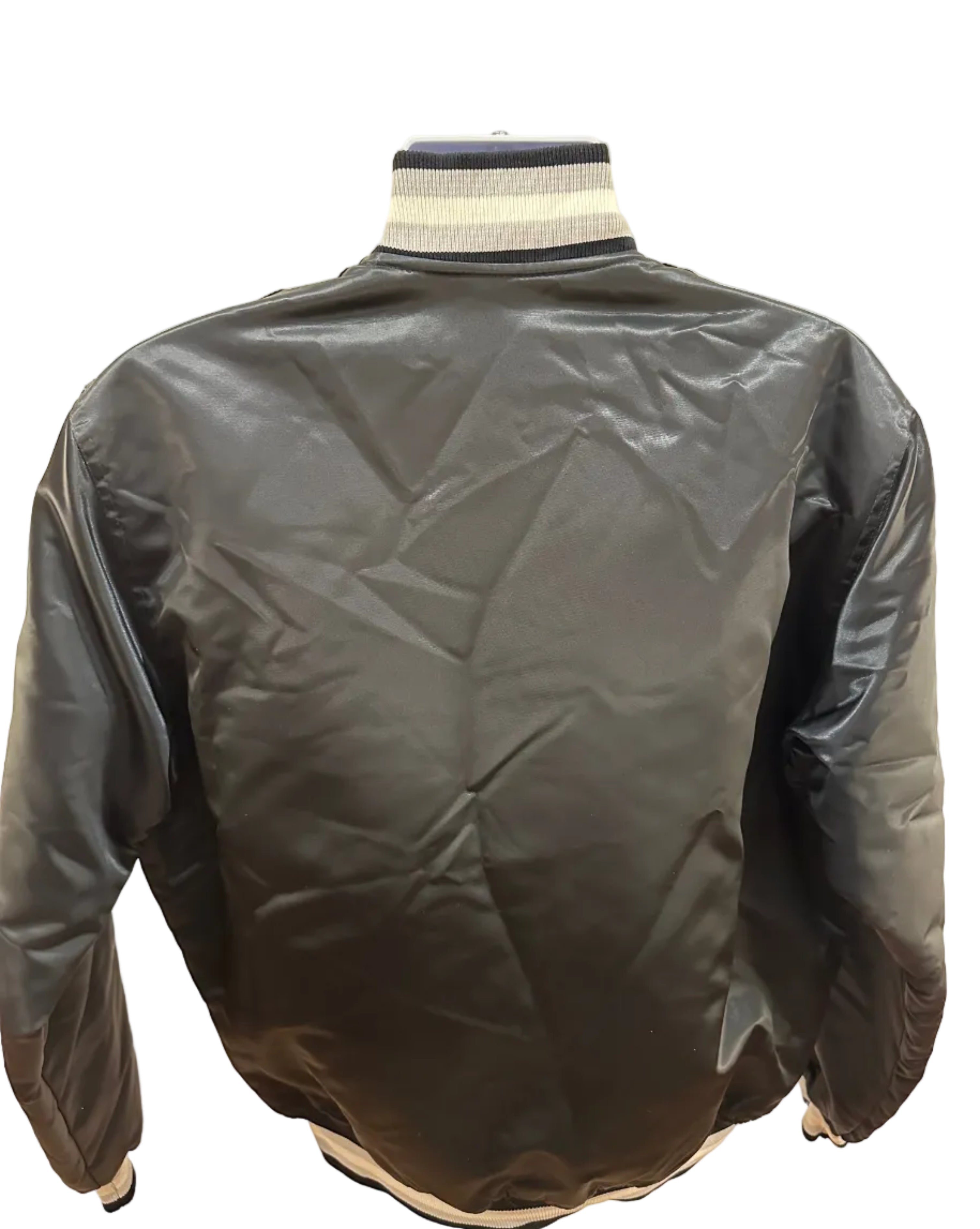 (Men's Large) 90s Chicago White Sox Starter Satin Bomber