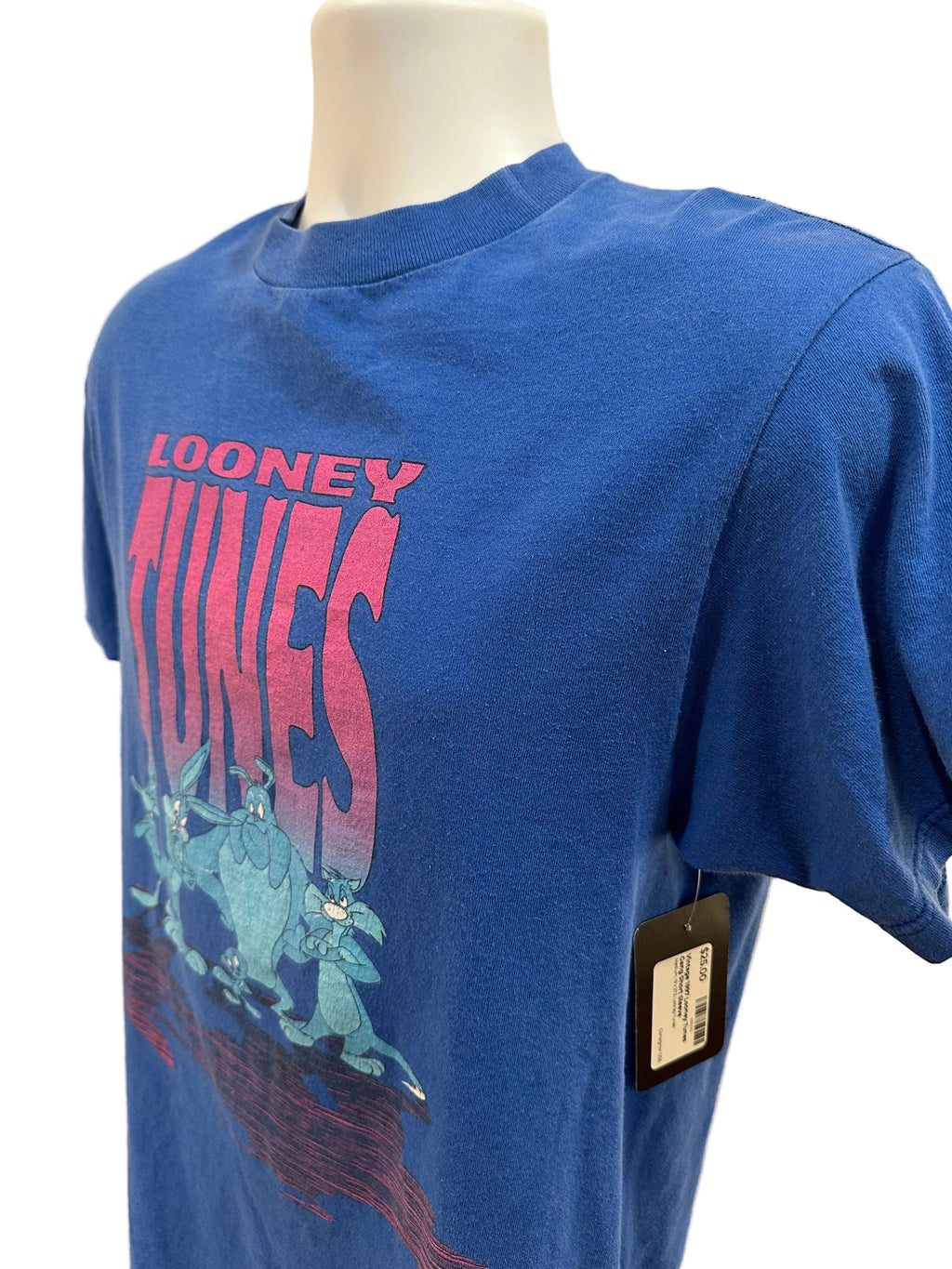 (Mens Medium) 1997 Looney Tunes Gang Short Sleeve