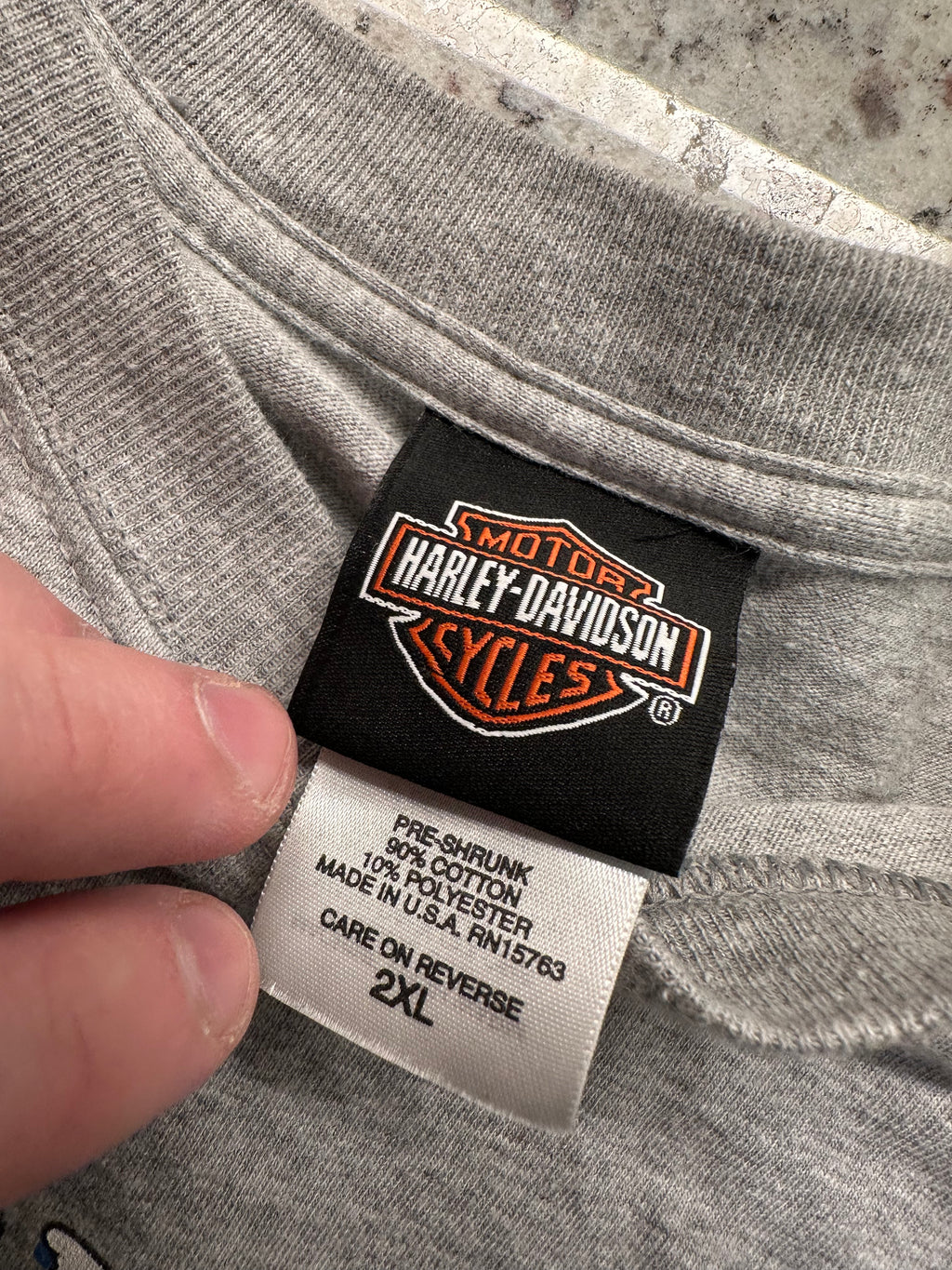 (Mens 2X) 2000s Harley Davidson Long Sleeve