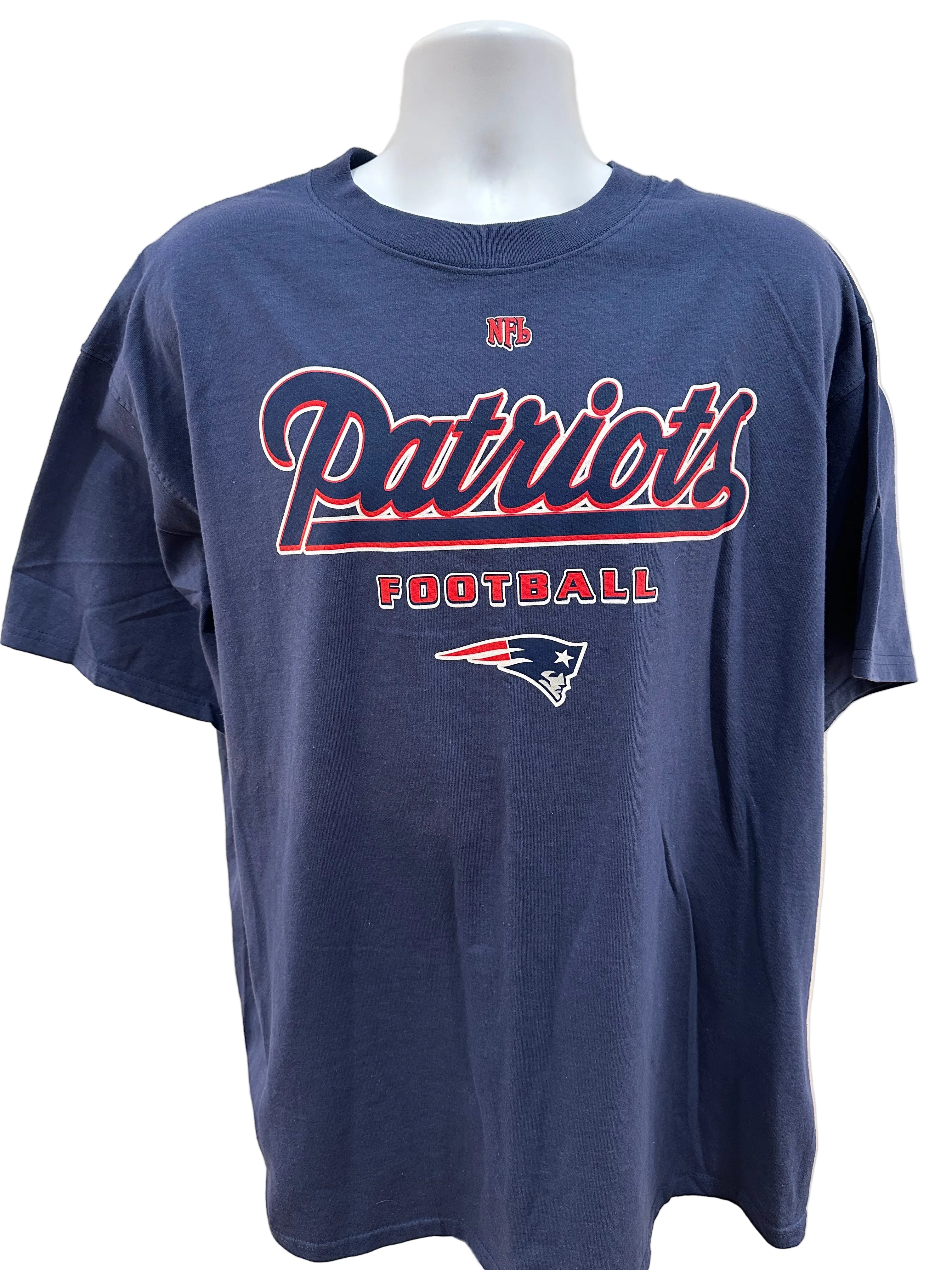 (Mens XL) NWT 2000s New England Patriots Short Sleeve