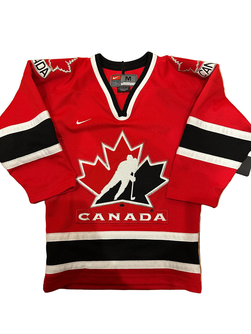 (Kids Medium) Y2K Team Canada Nike Hockey Jersey