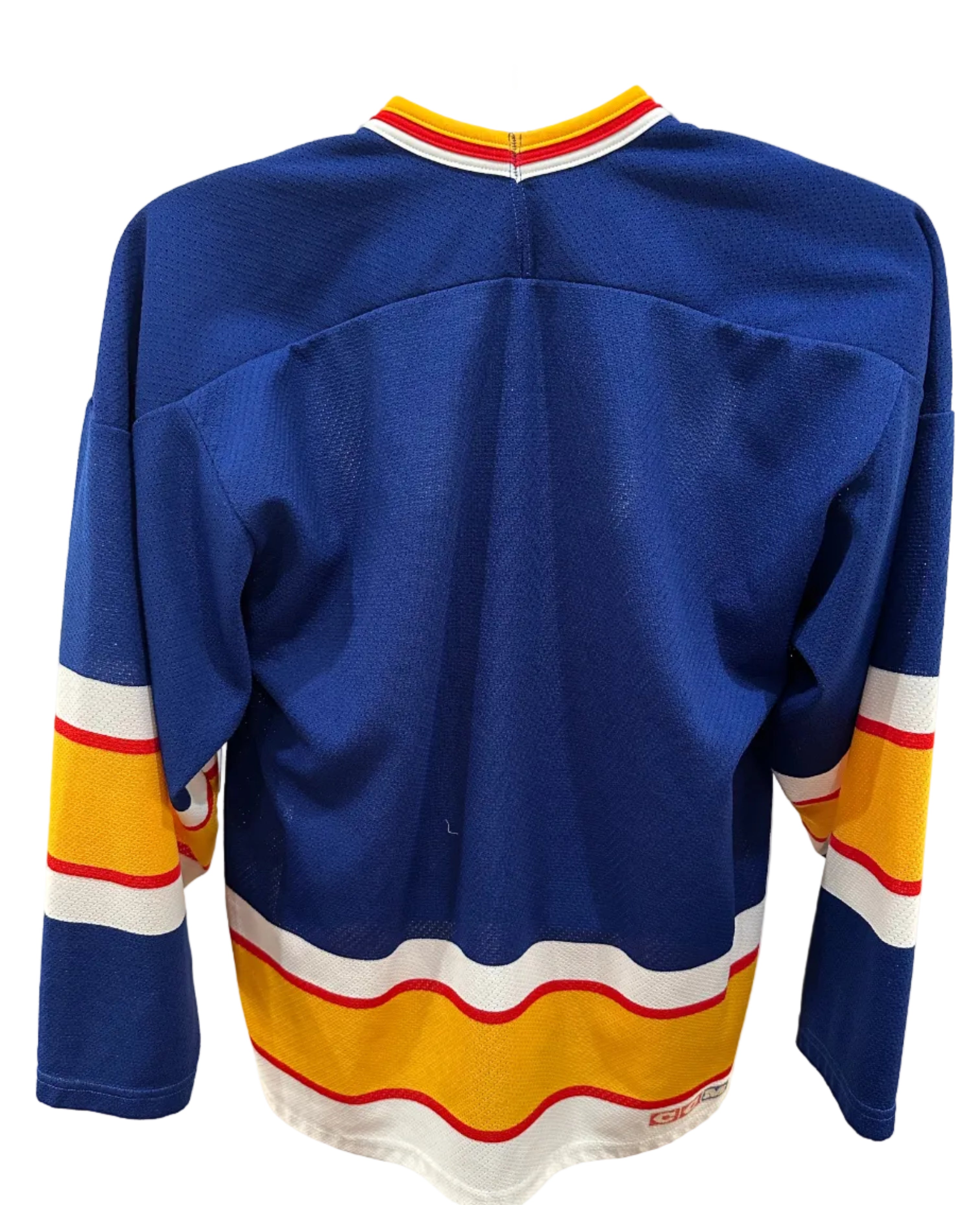 (Mens Large) 90s CCM Vintage St. Louis Blues Hockey Blank