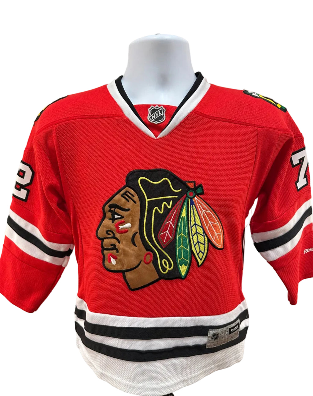 (Kids S/M) #72 Artemi Panarin Chicago Blackhawks Jersey