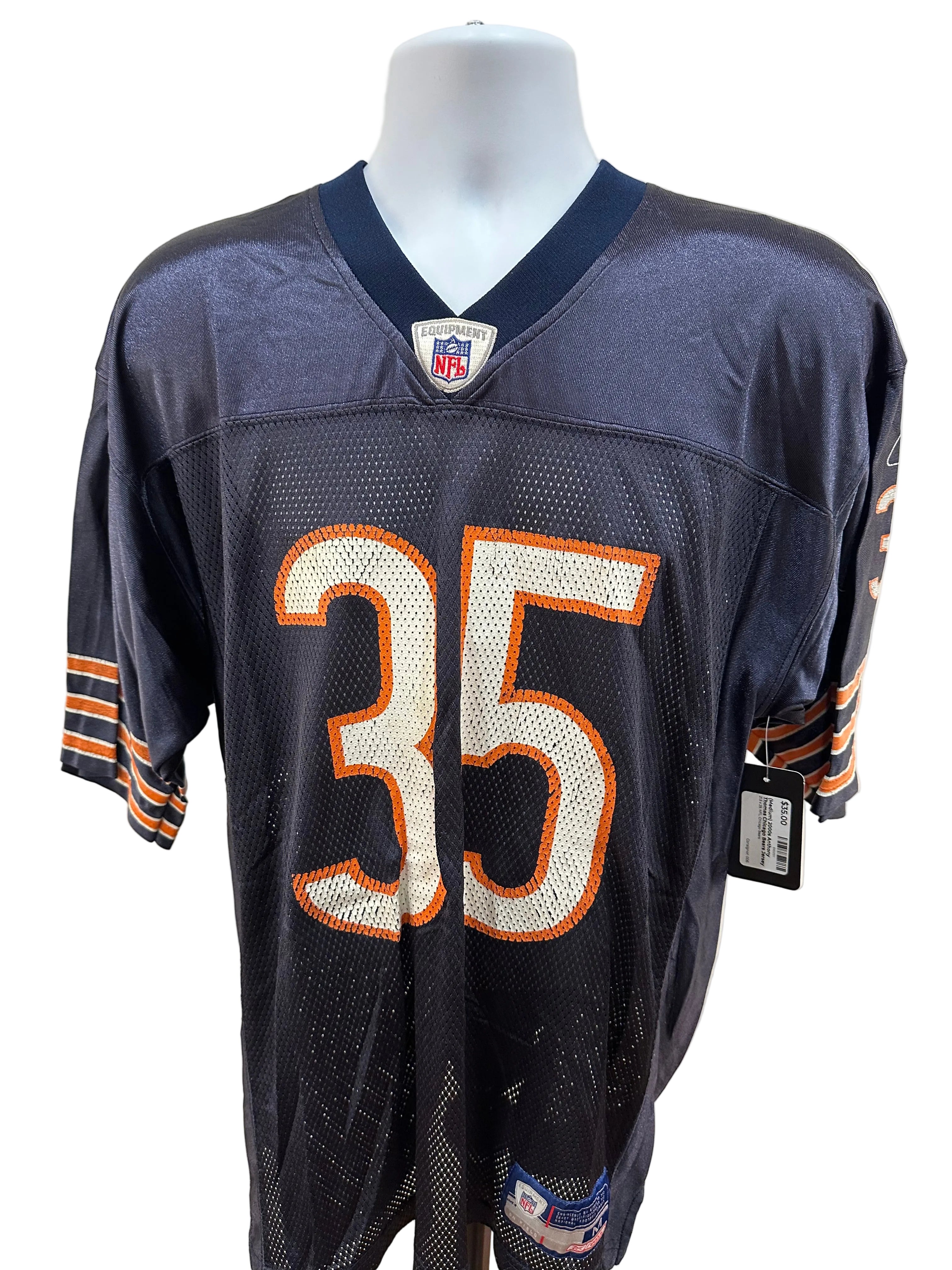 (Men's Medium) 2000s Anthony Thomas Chicago Bears Jersey