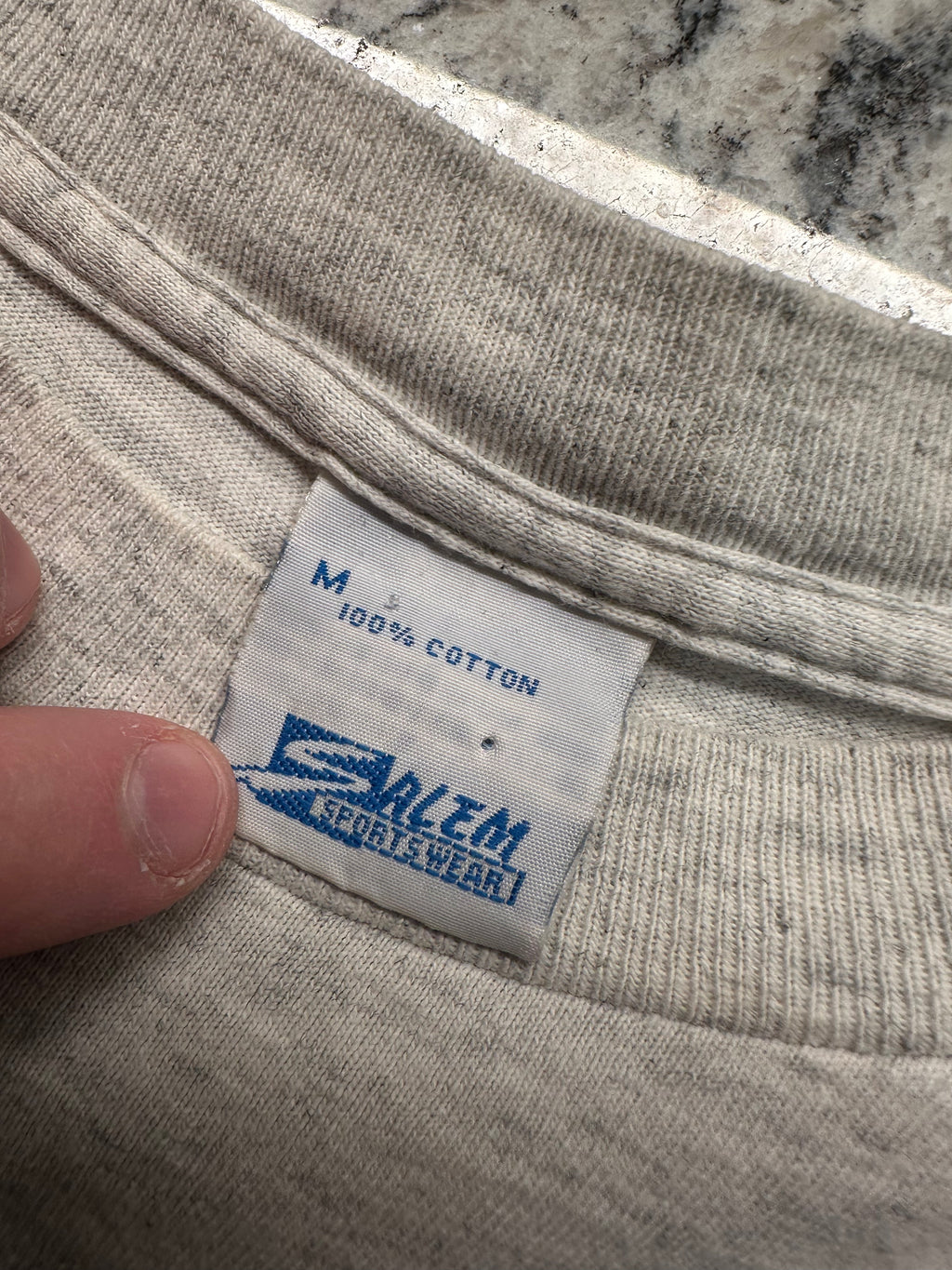 (Mens Medium) 1990 Michael Jordan "First Class" Salem Sportswear Short Sleeve
