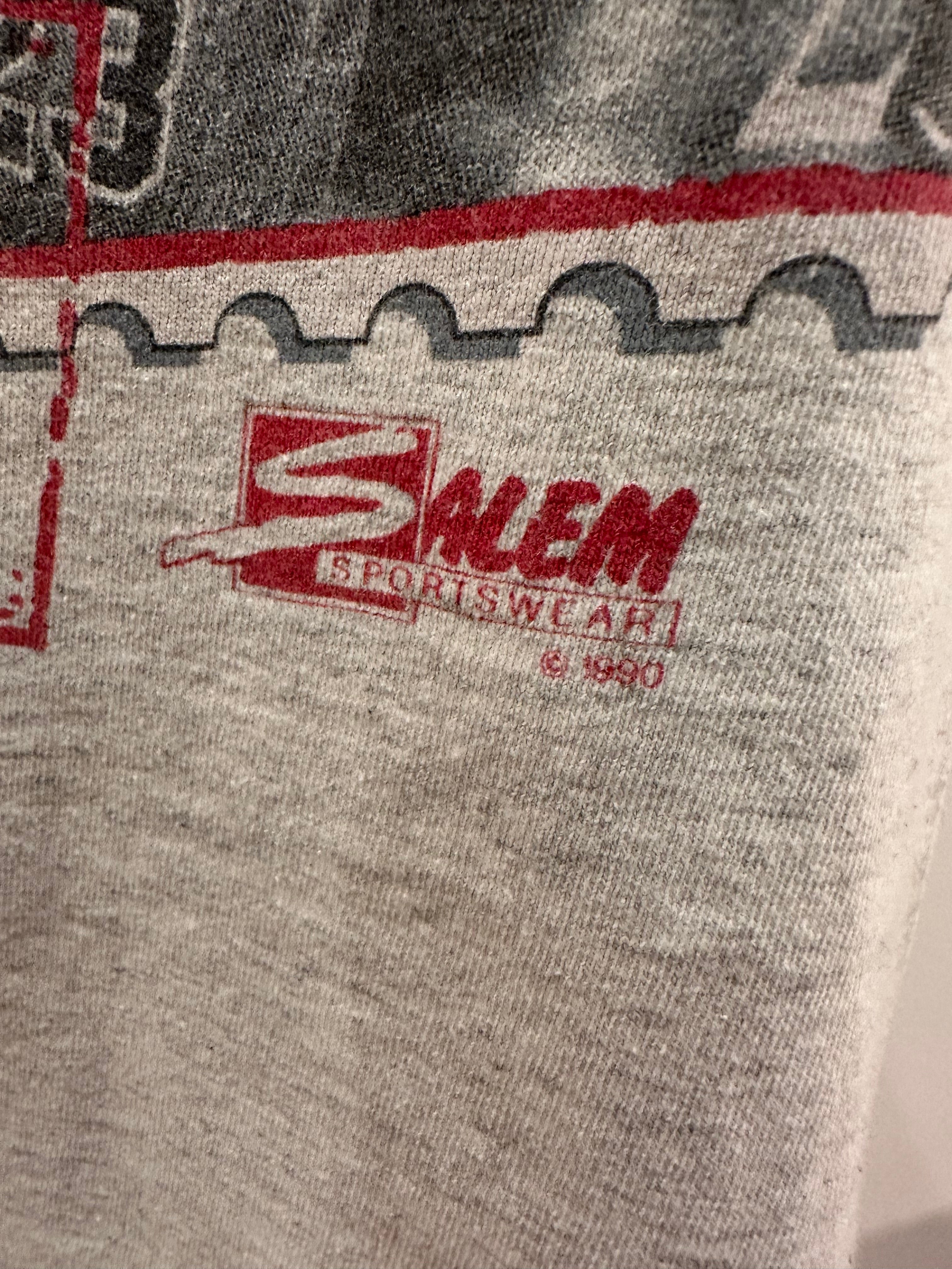 (Mens Medium) 1990 Michael Jordan "First Class" Salem Sportswear Short Sleeve