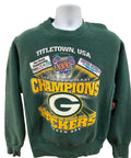 (Medium) 1996 Green Bay Packers "Titletown" Super Bowl Crewneck
