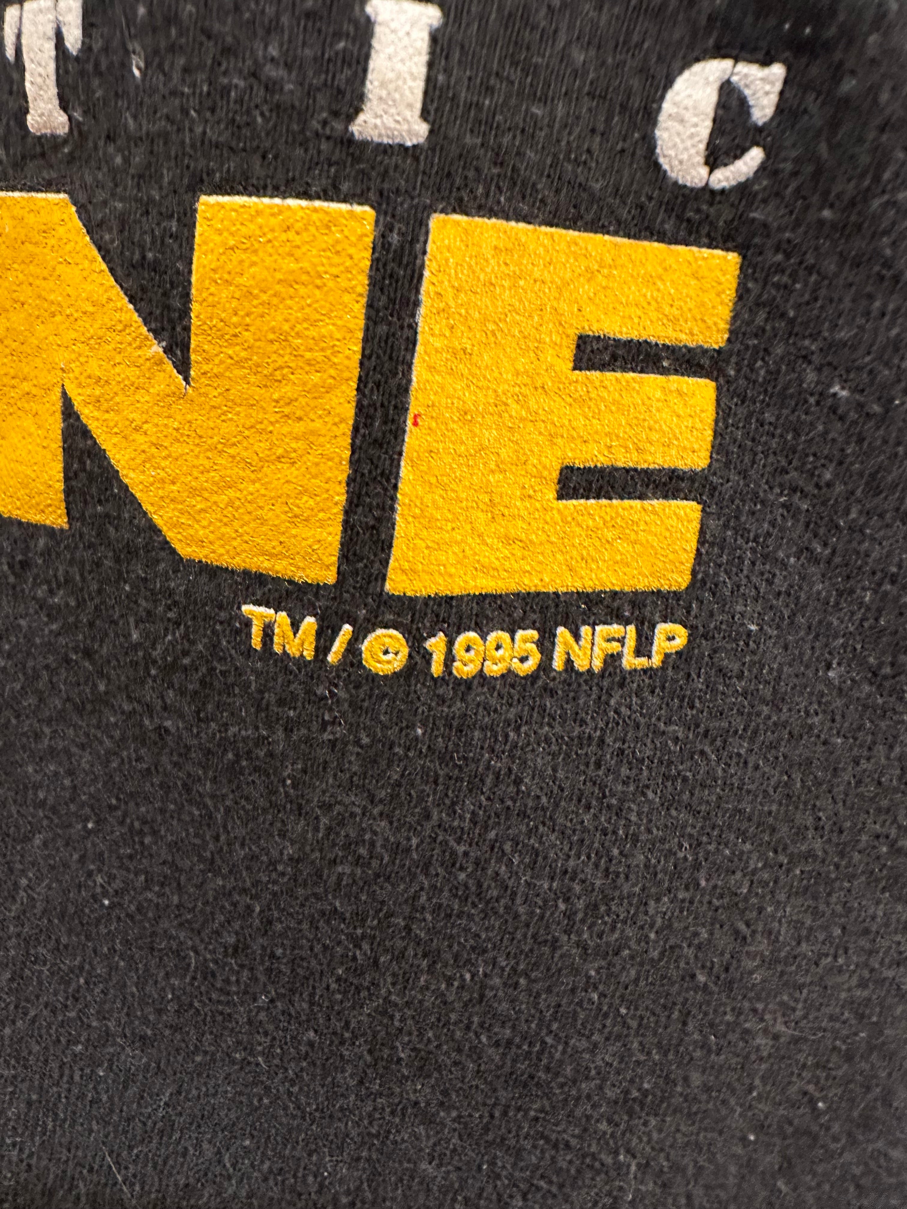 (Mens XL) 1995 Russell Pittsburgh Steelers Cropped Crewneck