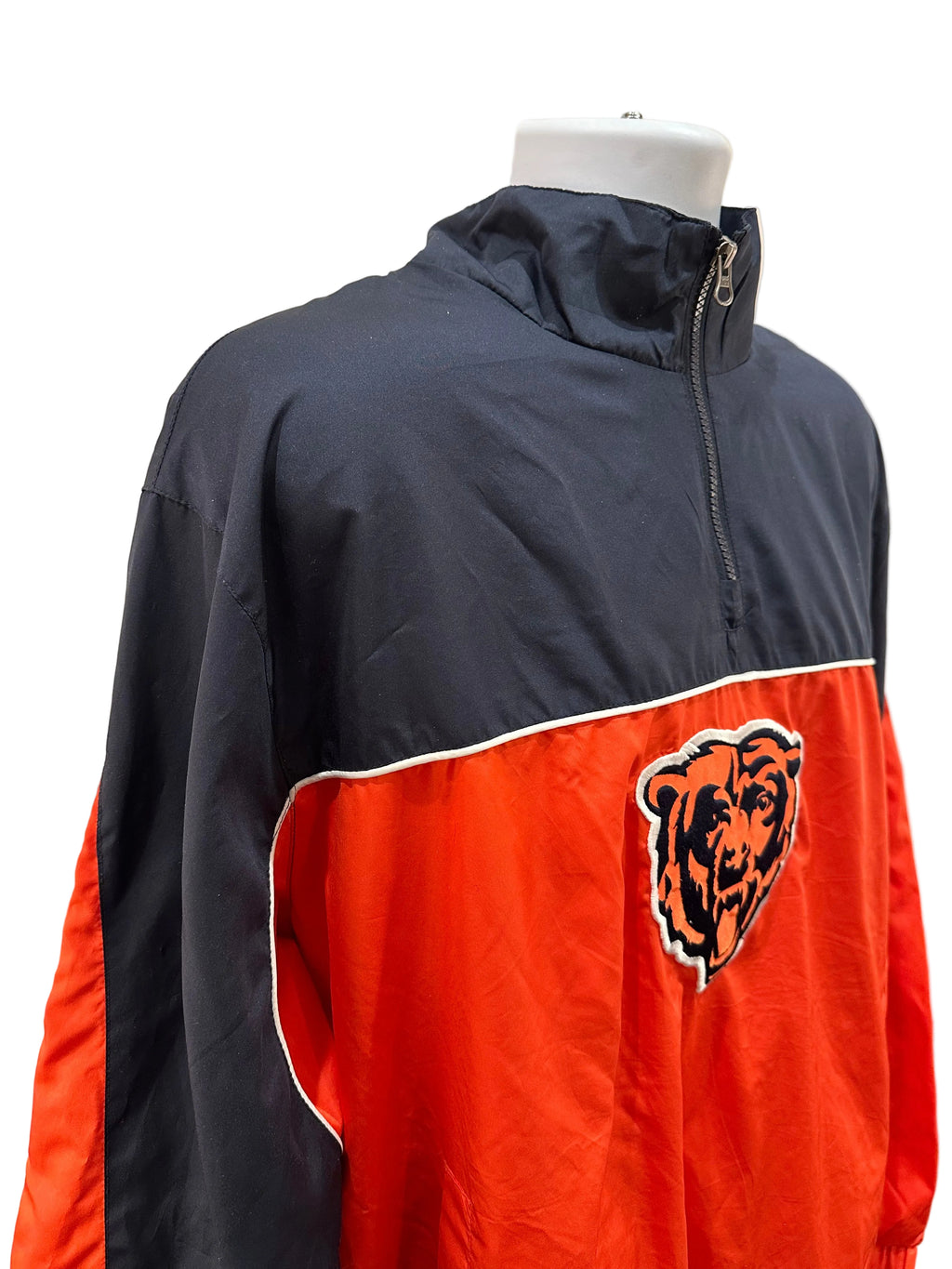 (Men's XL) 2000s Chicago Bears Pullover Windbreaker