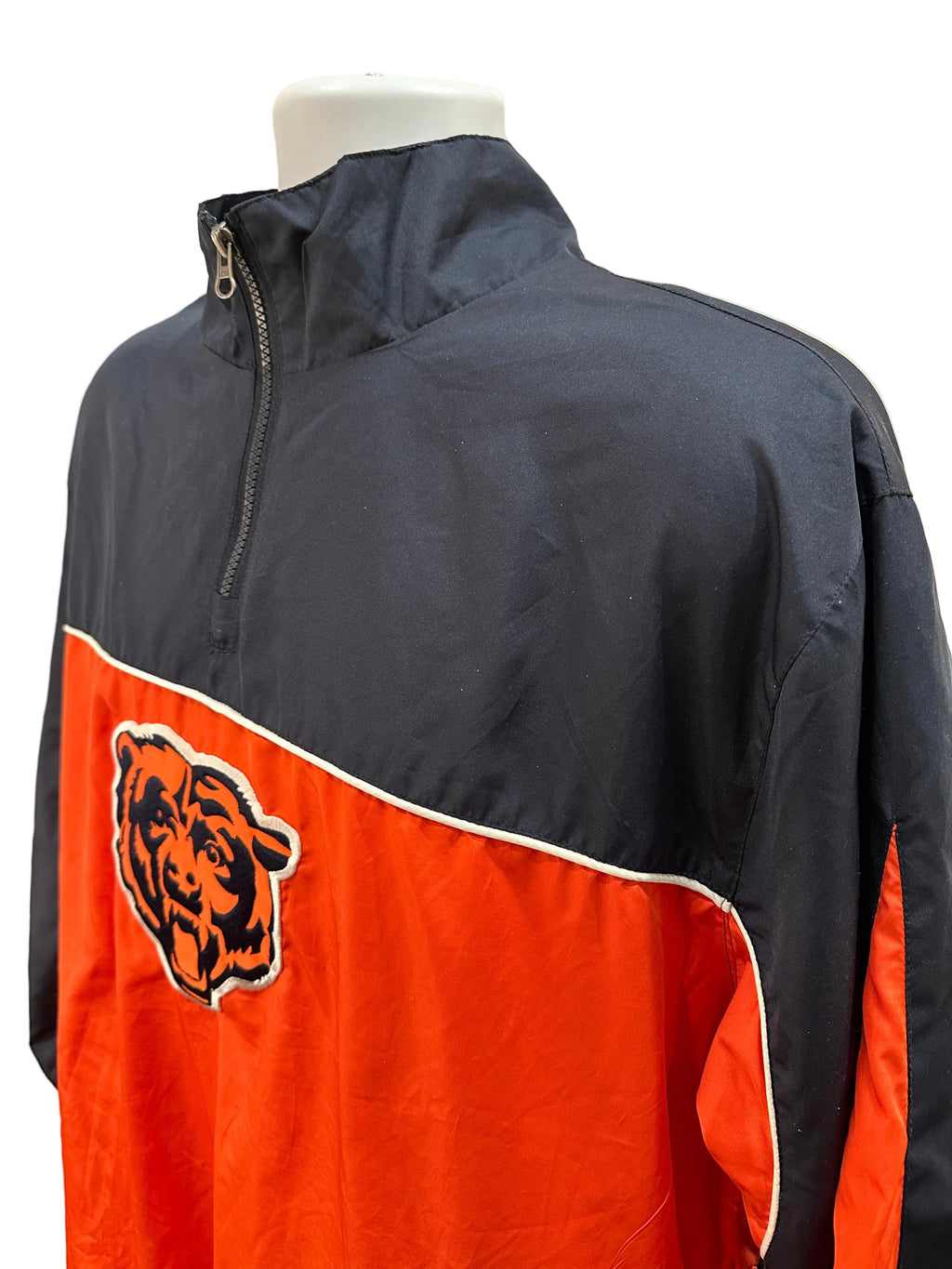 (Men's XL) 2000s Chicago Bears Pullover Windbreaker
