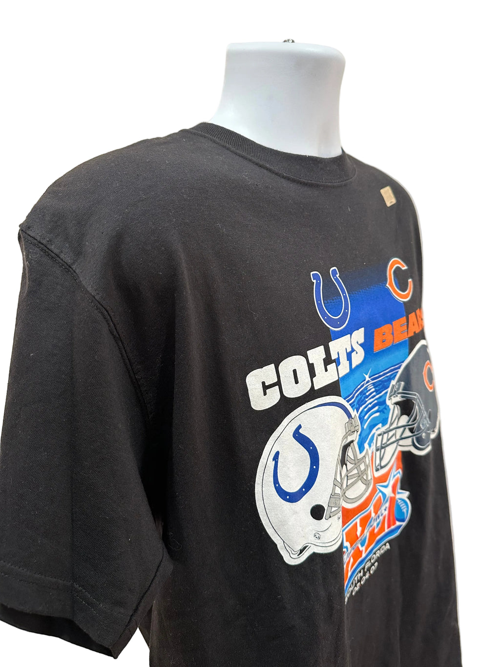 (Men's Large) 2007 Chicago Bears Super Bowl Short Sleeve