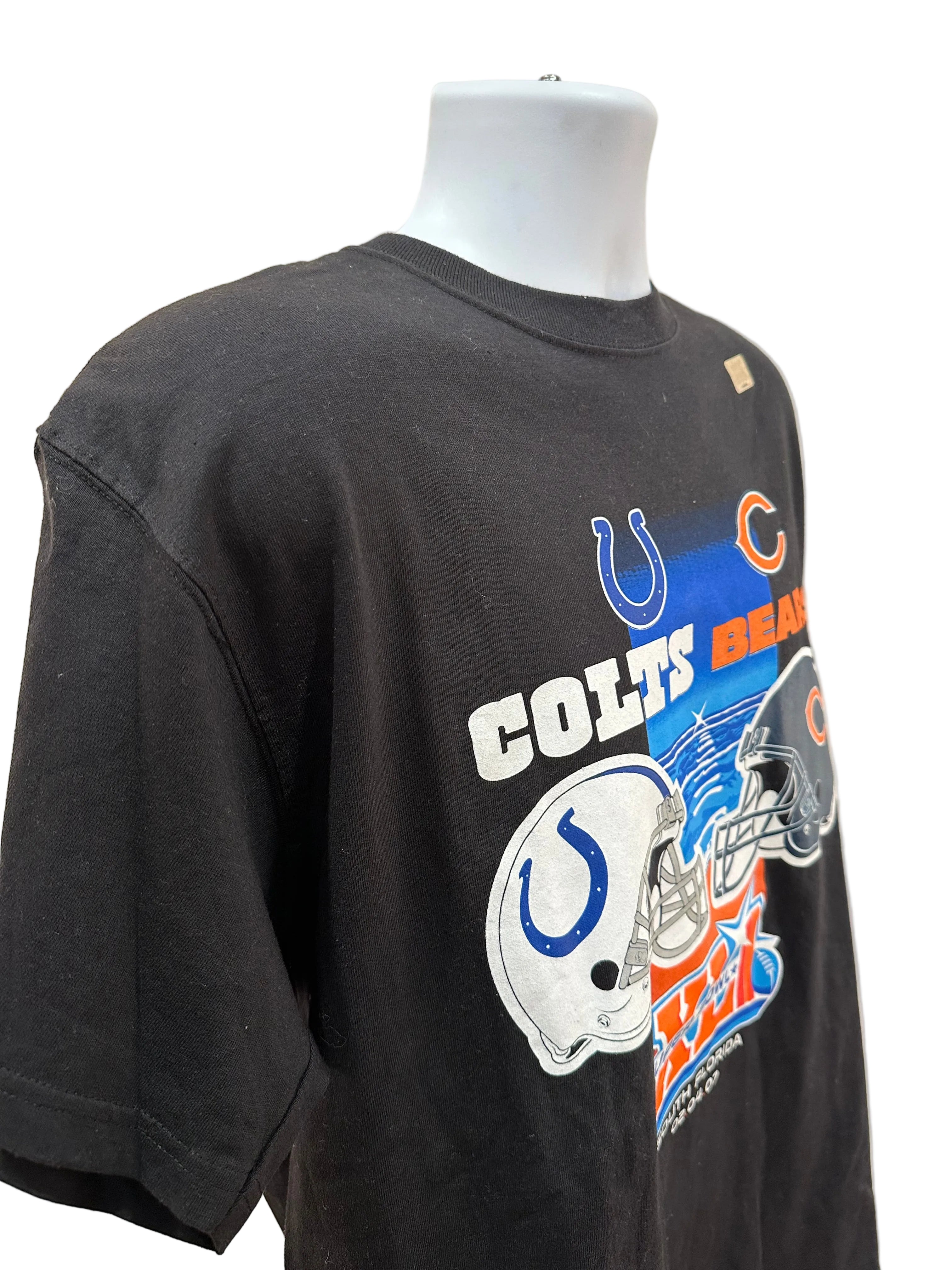 (Men's Large) 2007 Chicago Bears Super Bowl Short Sleeve