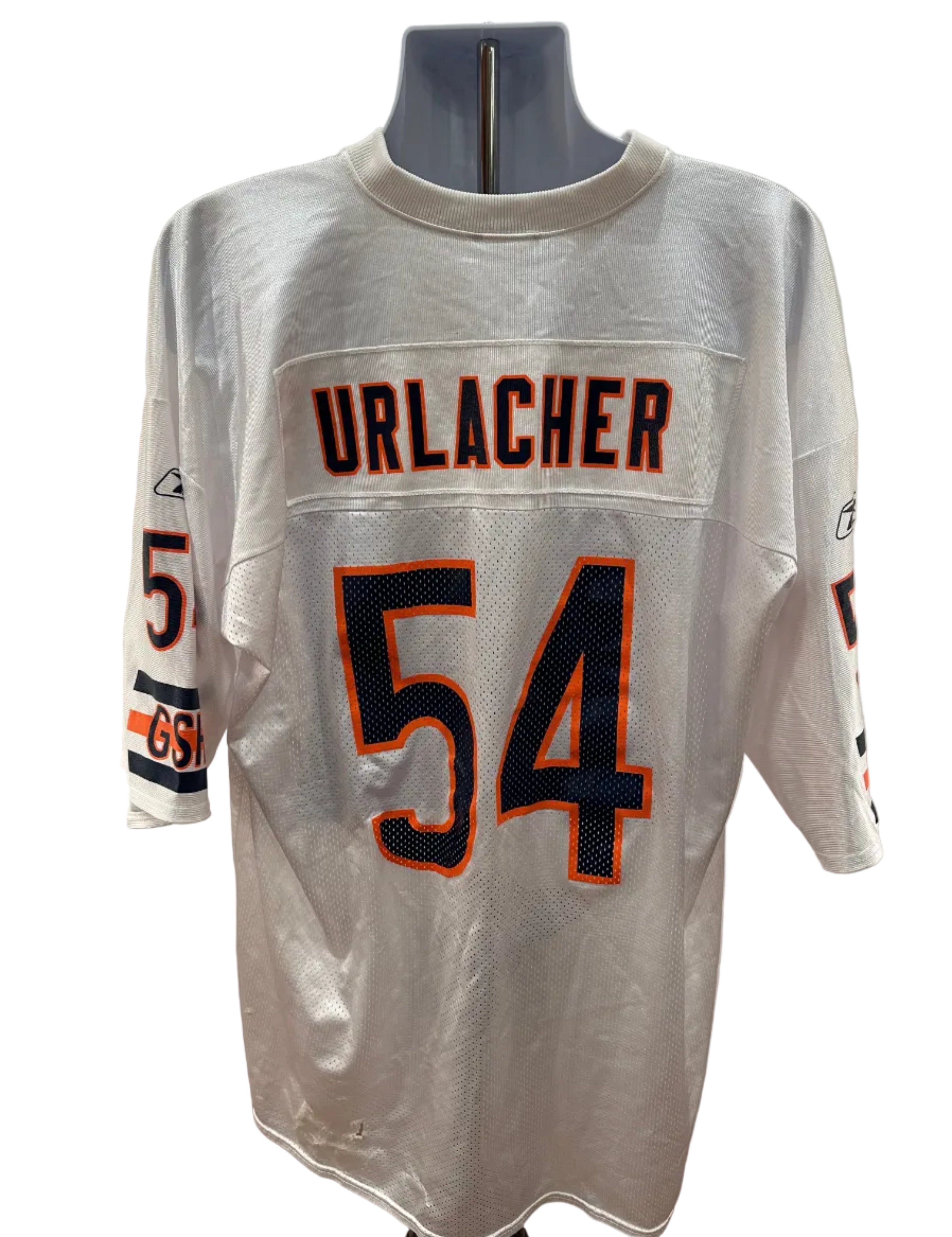 (Men's 2X) 2000s Reebok #54 Brian Urlacher Jersey