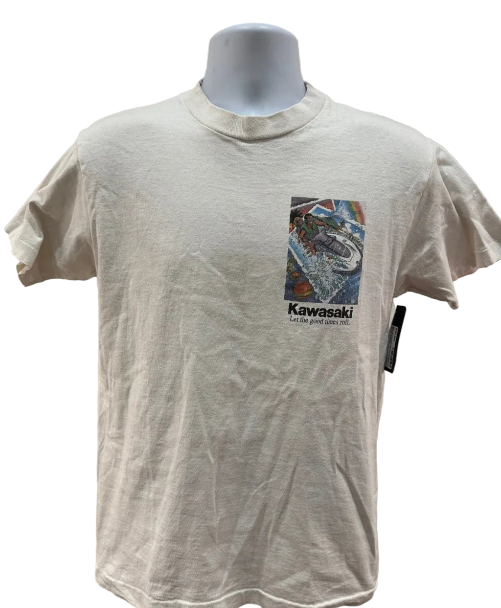 (Mens Medium) 90s Kawasaki Jet Ski Promo Short Sleeve