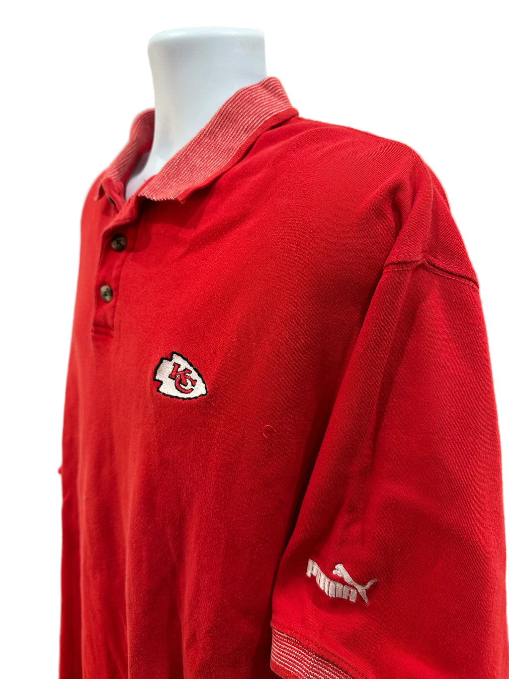 (Mens XL) 2000s Kansas City Chiefs NFL Puma Polo