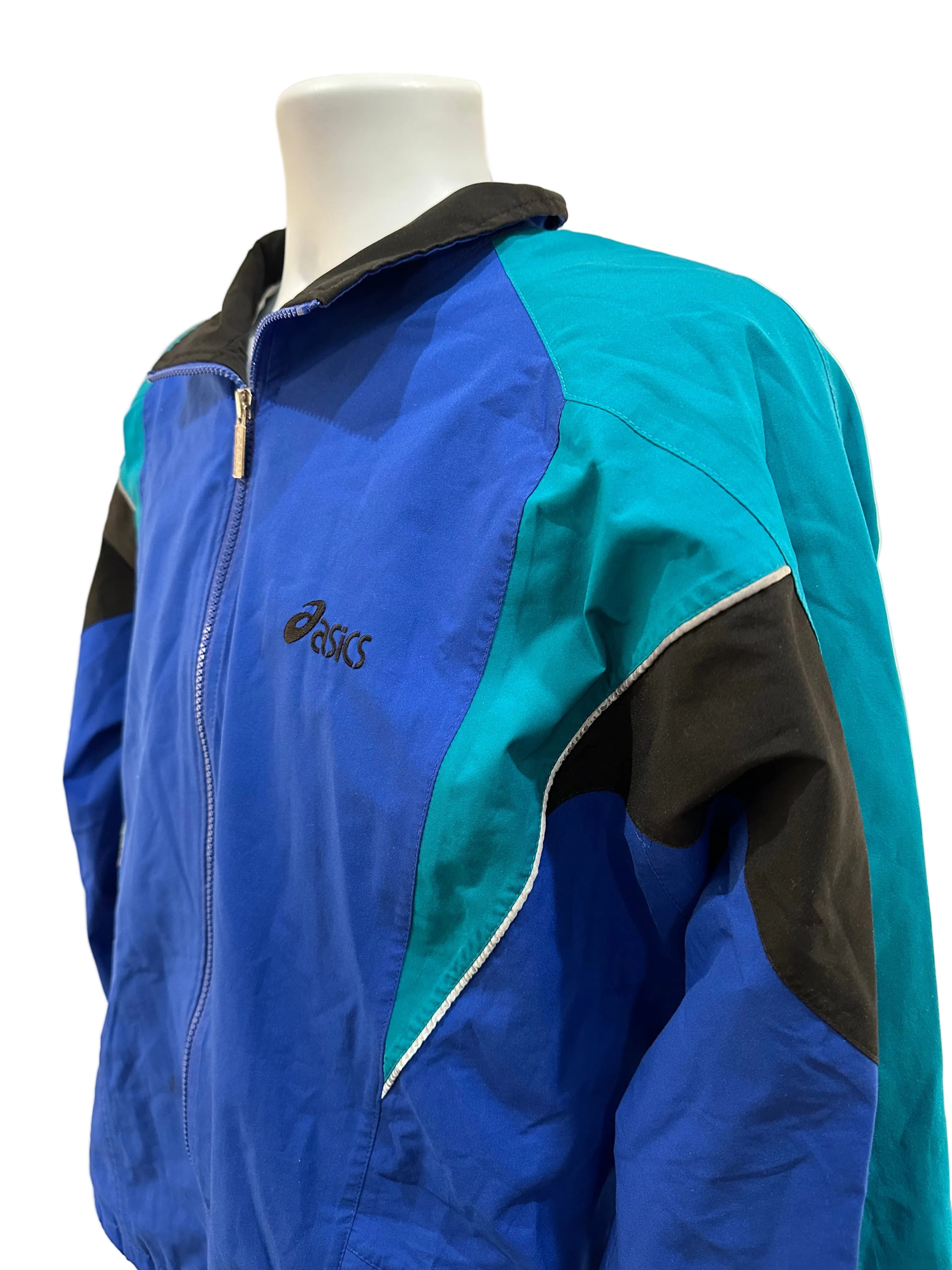 (Mens XL) 90s Asics Gore-Tex Colorblock Windbreaker