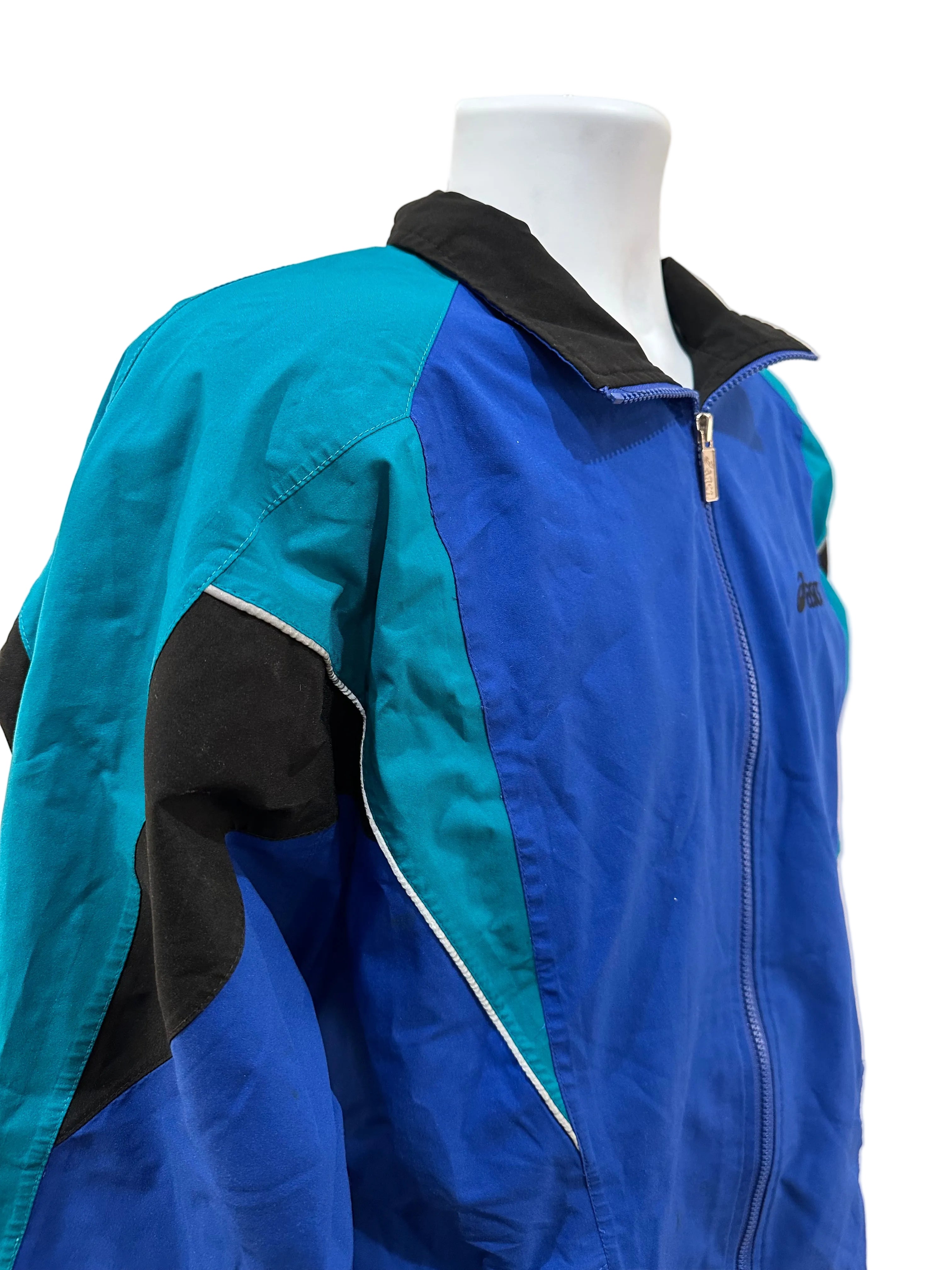 (Mens XL) 90s Asics Gore-Tex Colorblock Windbreaker