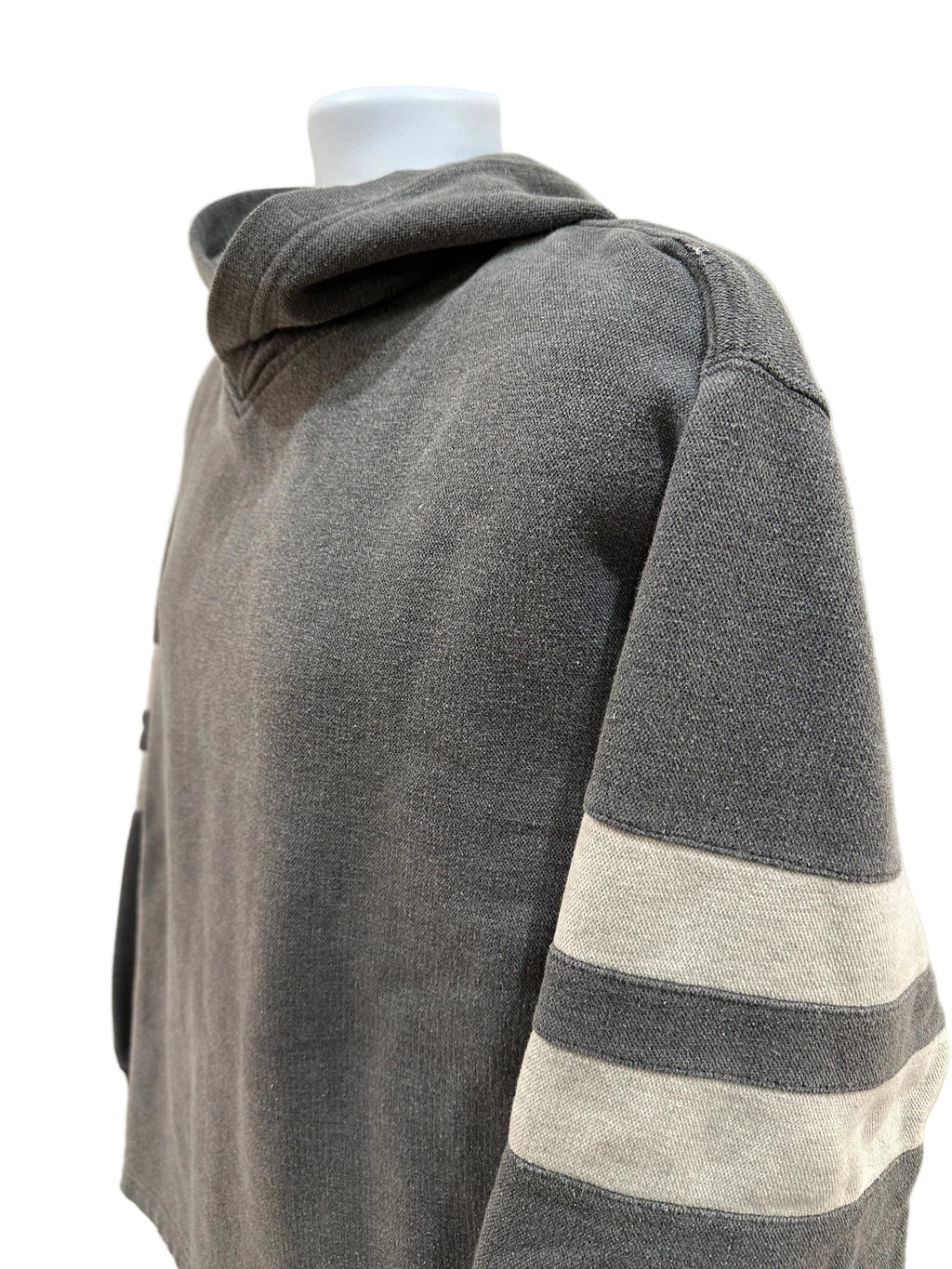 (Men's Medium) 90s Lee Jeans Striped Hoodie