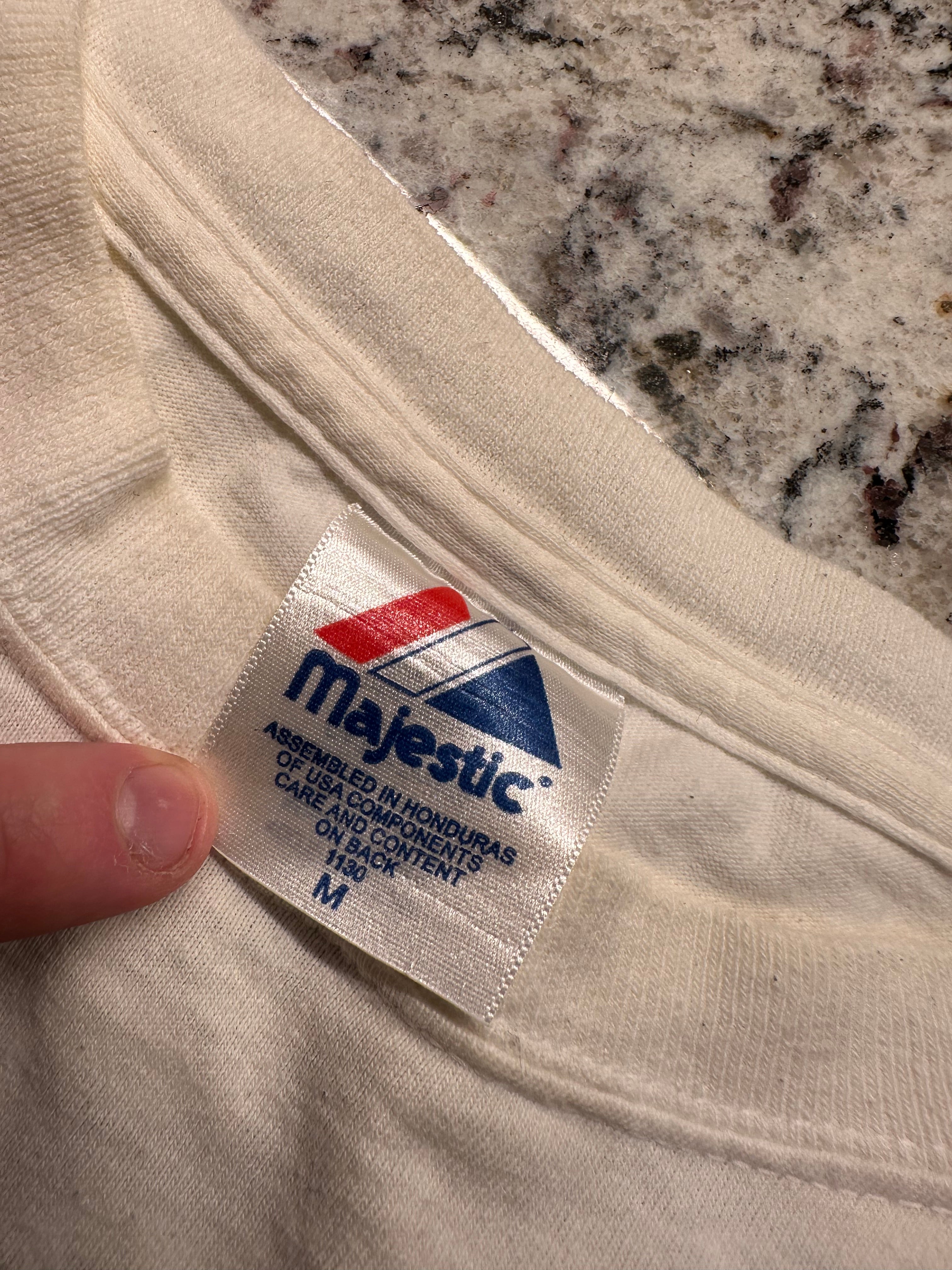 (Men's Medium) 2000s Nick Swisher White Sox Short Sleeve