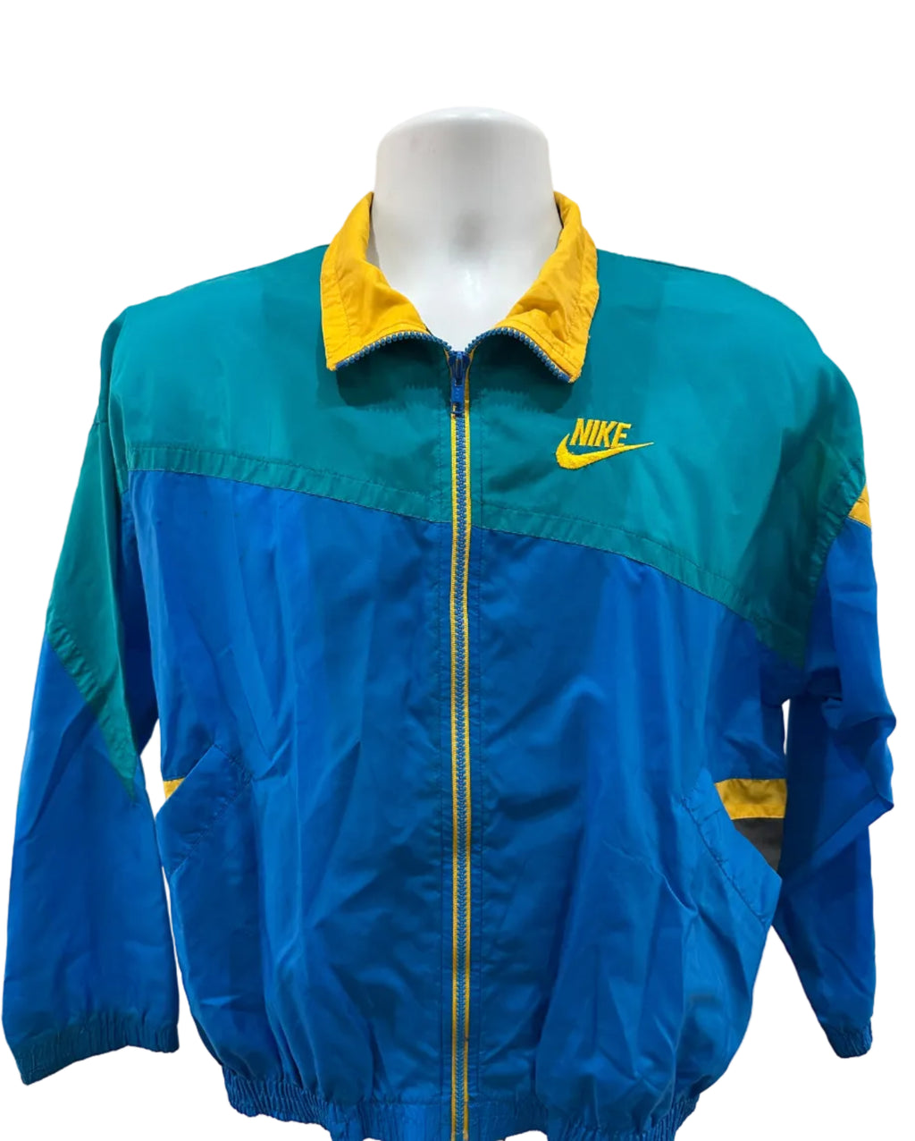 (Kids Large) 90s Nike Color Block Windbreaker
