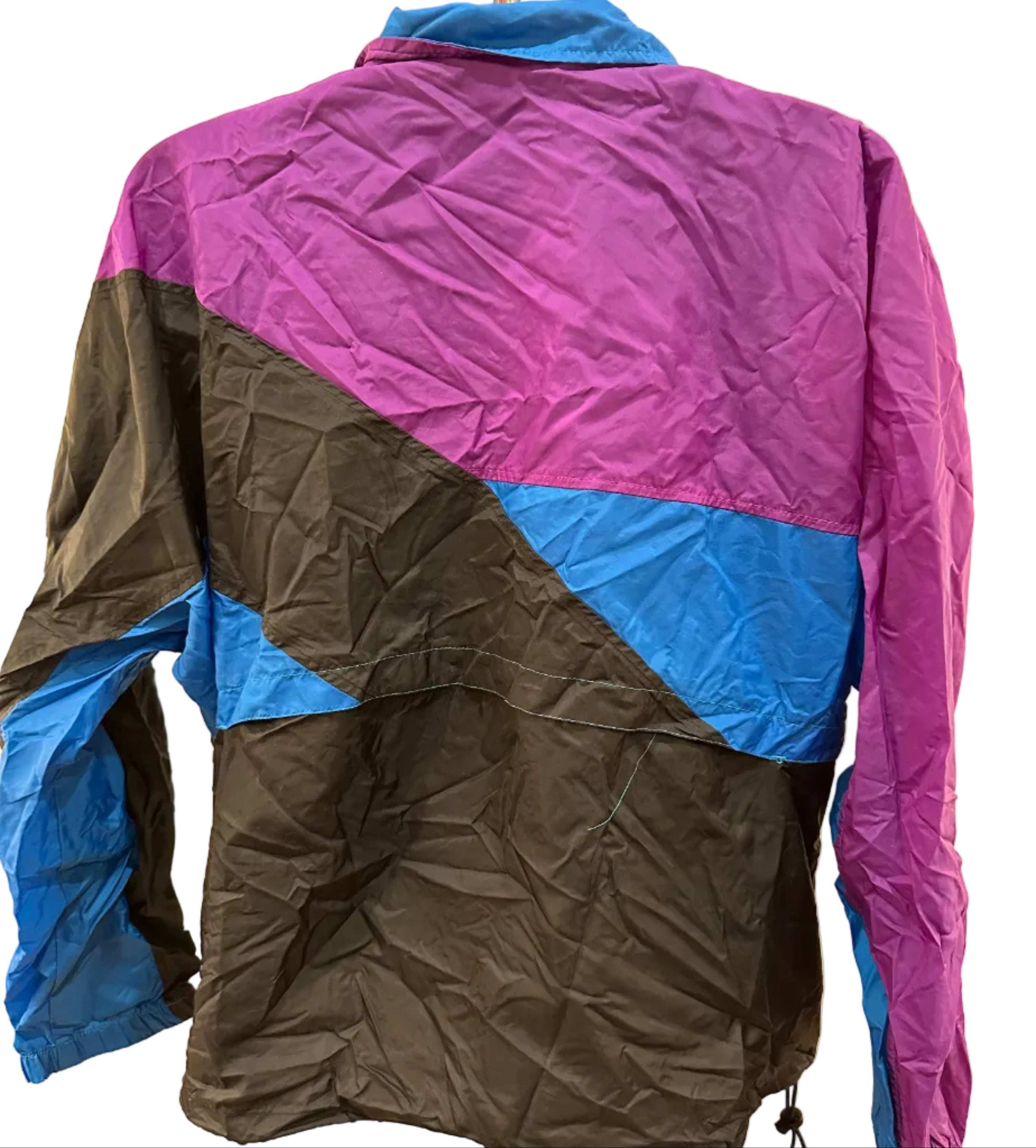 (Men's XL) 90s Nike Color Block Windbreaker