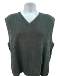 (Men's Medium) 90s Olive Trader Bay Sweater Vest