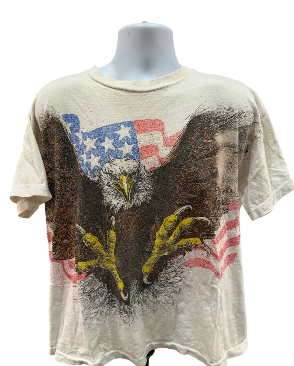 (Men's 2X) 90s USA Eagle AOP