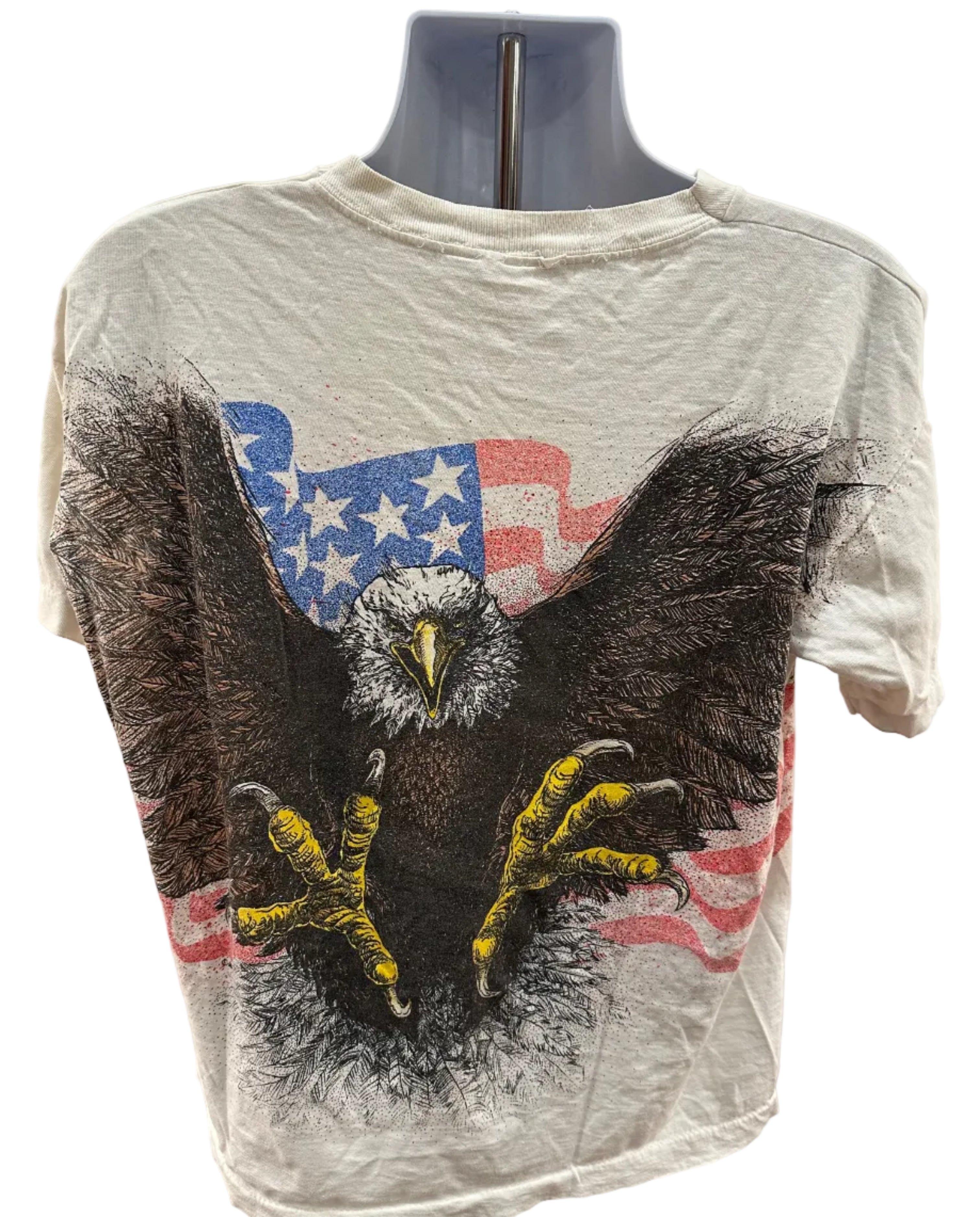 (Men's 2X) 90s USA Eagle AOP