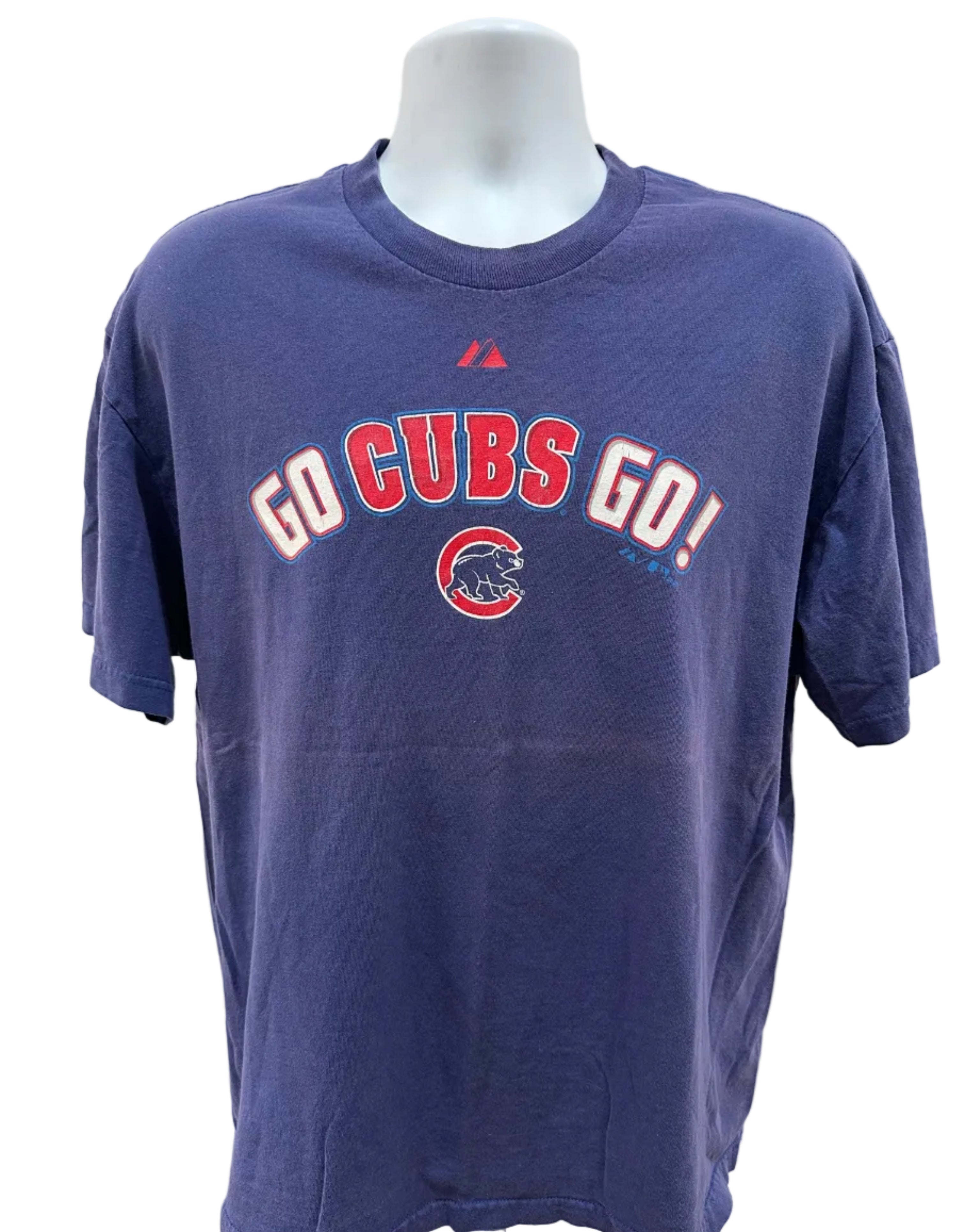 (Men's XL) 2000s Go Cubs Go Short Sleeve