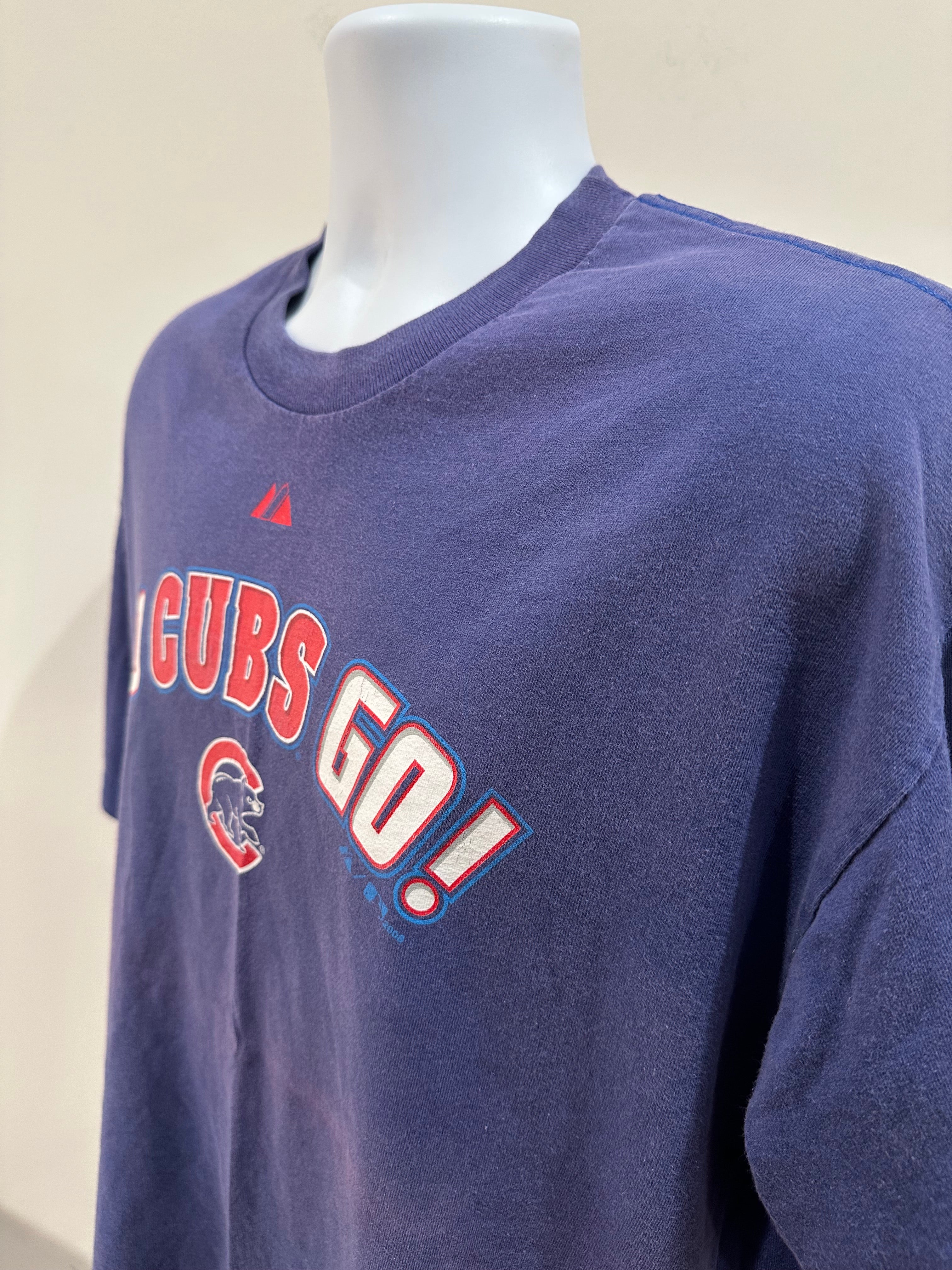 (Men's XL) 2000s Go Cubs Go Short Sleeve