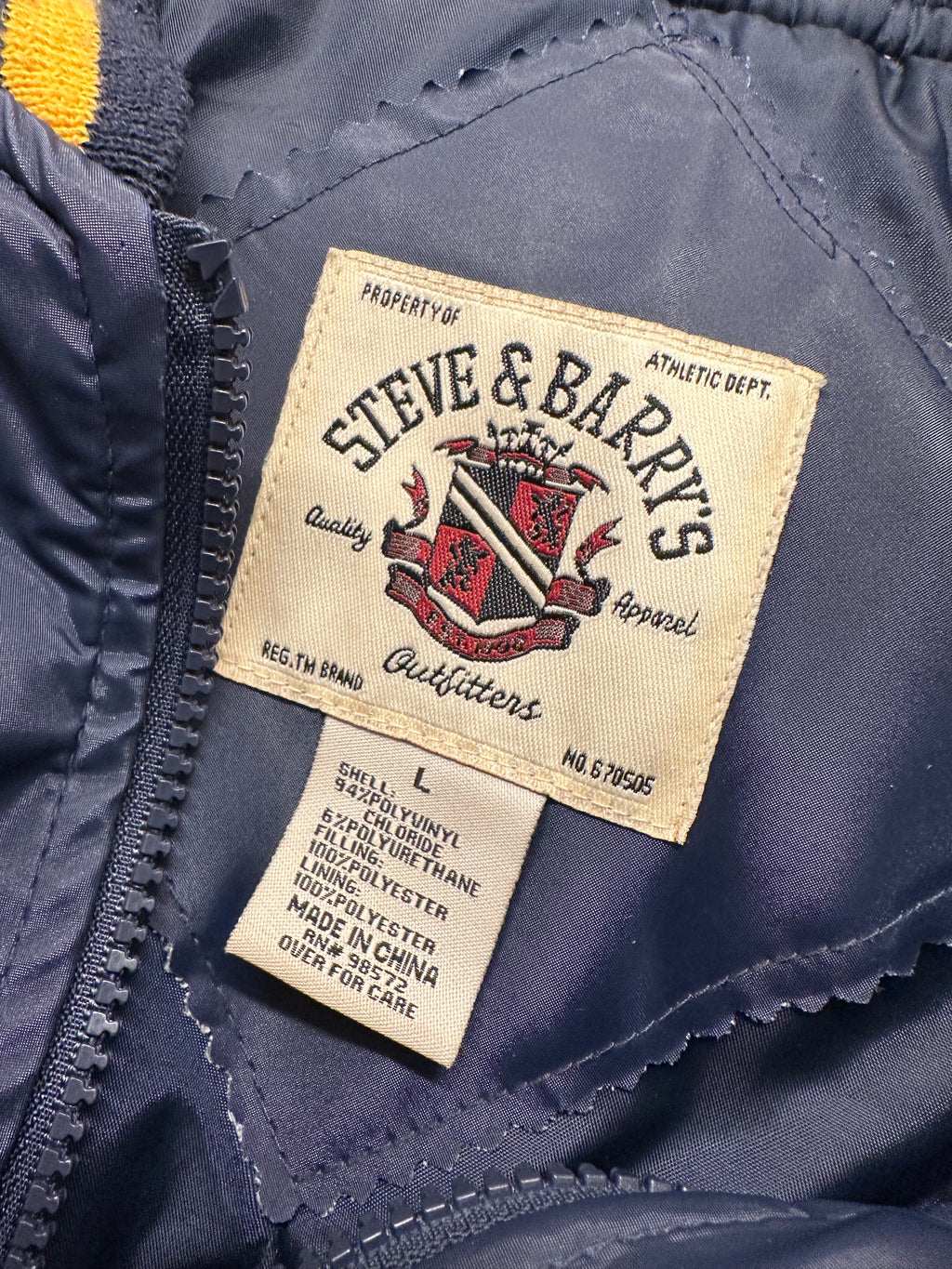 (Men's Large) 90s Michigan Wolverines Varsity Jacket